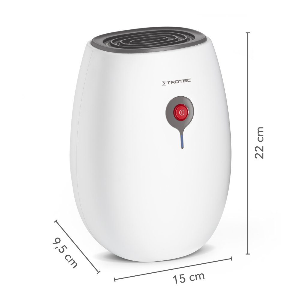 TROTEC Luftentfeuchter TTP 2 E, für 12 m³ Räume, Entfeuchtung 0,22 l/Tag, T günstig online kaufen