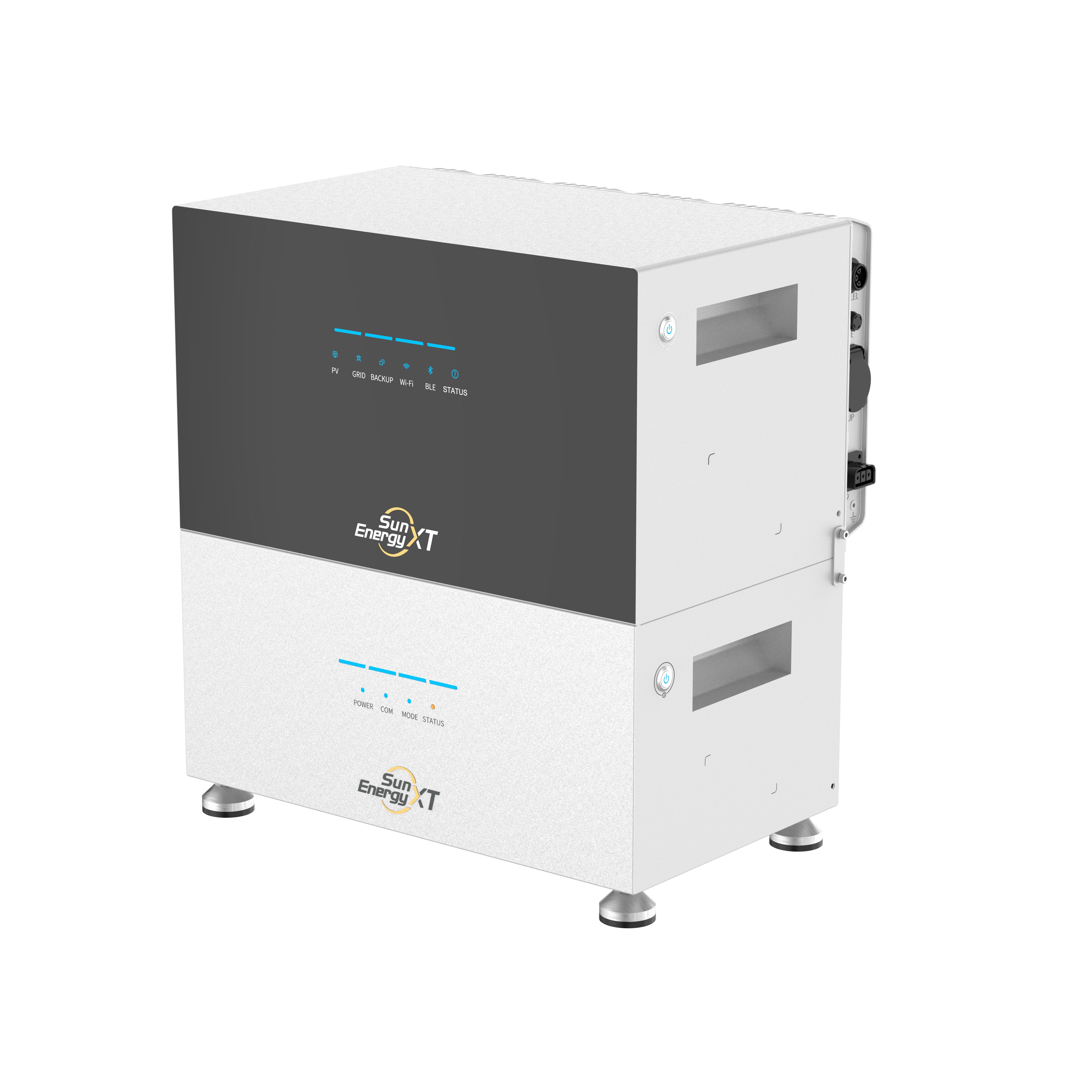 SunEnergy XT Balkonkraftwerk SunEnergyXT 500 PRO 5kWh Speicher 2400W Wechselrichter Notstrom 4 MPPT