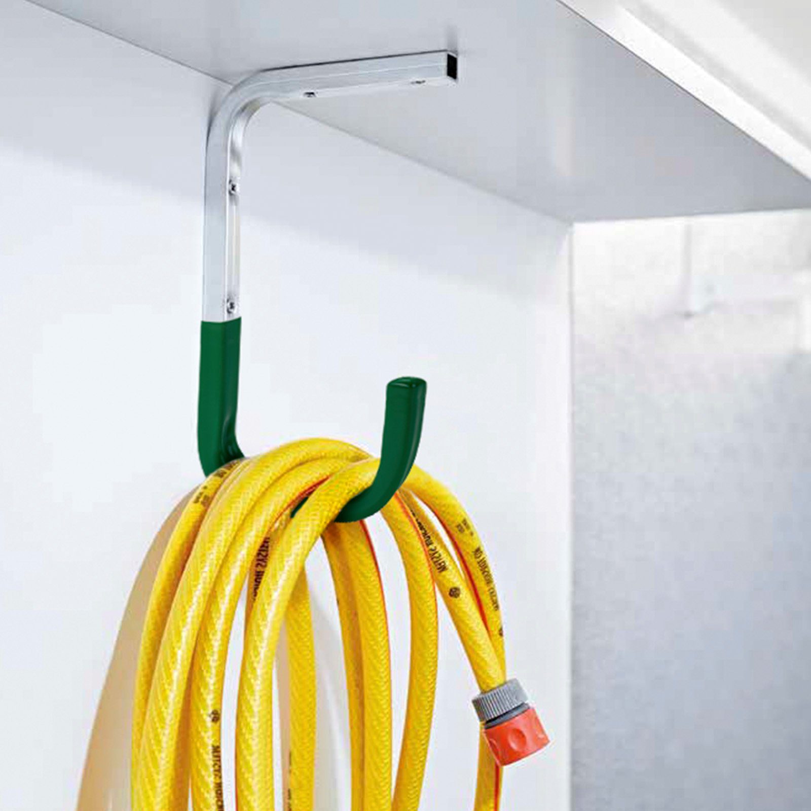 SO-TECH® Wandhaken Allzweckhaken grün gummierte, Universalhaken, (8-St)