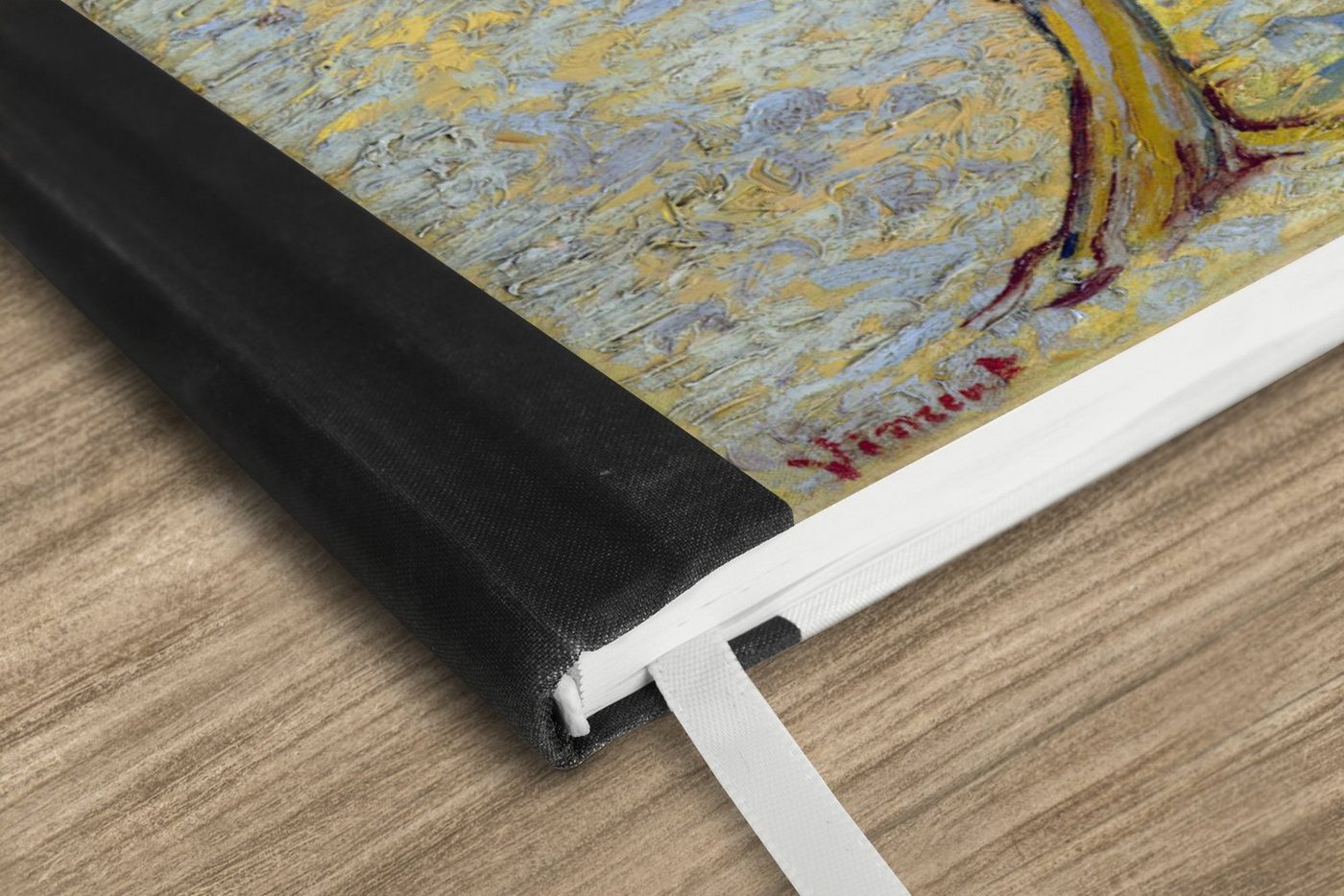 Thumbnail - MuchoWow Notizbuch Blühender Birnbaum - Vincent van Gogh, Notebook, Notizblock a5, Tagebuch, Journal Liniert