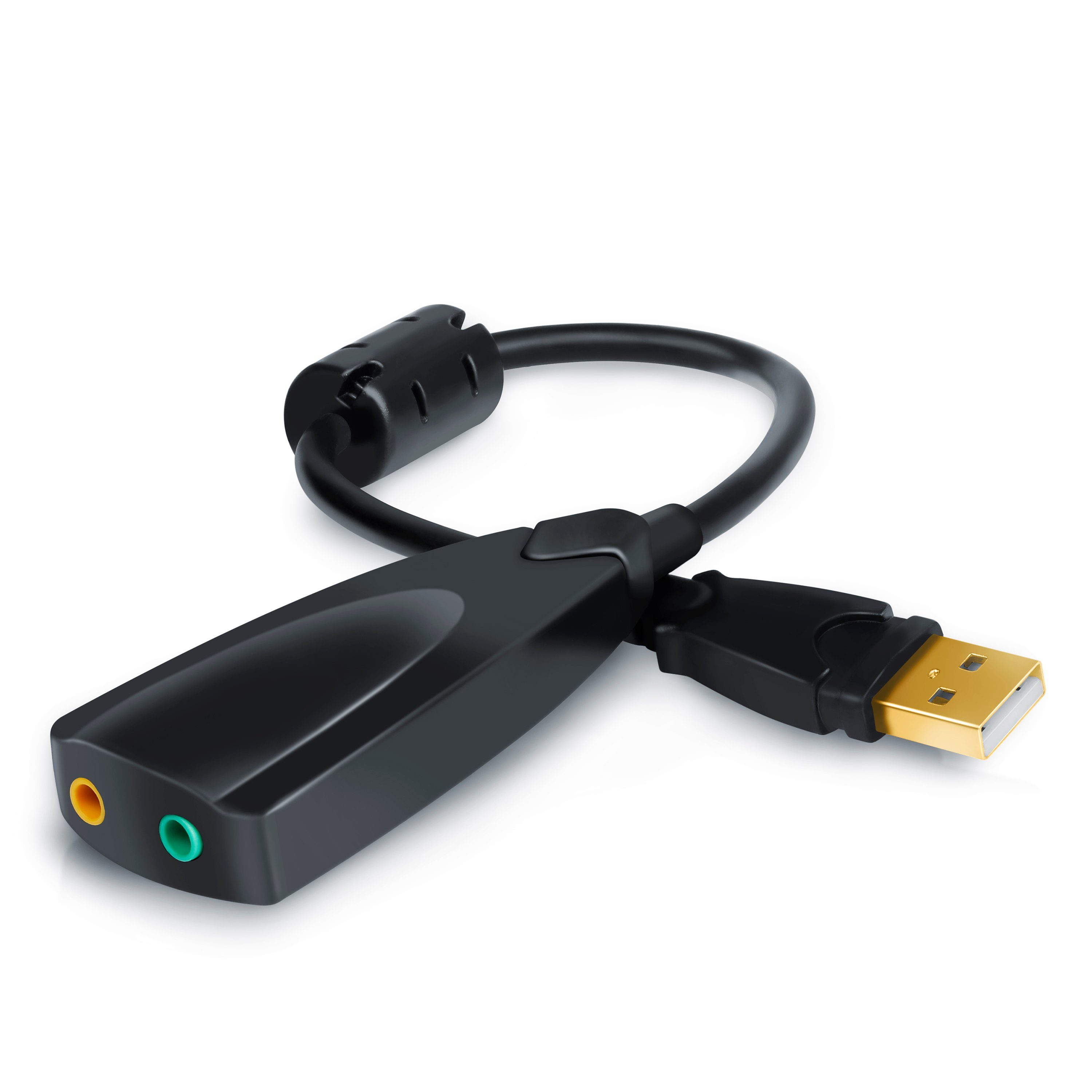 Aplic USB-Soundkarte Virtual 7.1 Surround, extern - Windows 10 & Mac OS X kompatibel