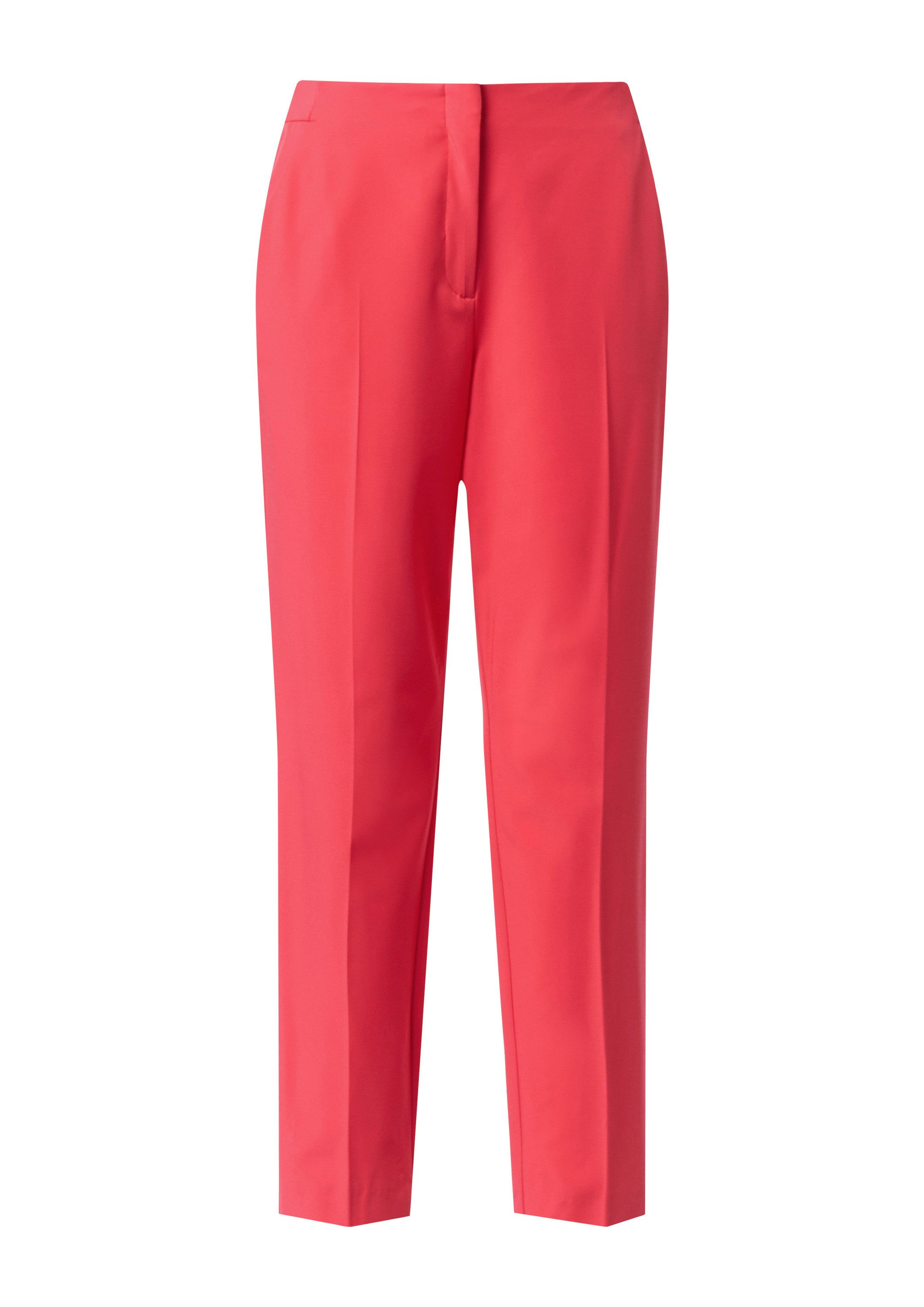 comma Chinos Hose Slim: Anzughose aus weichem Viskosemix günstig online kaufen