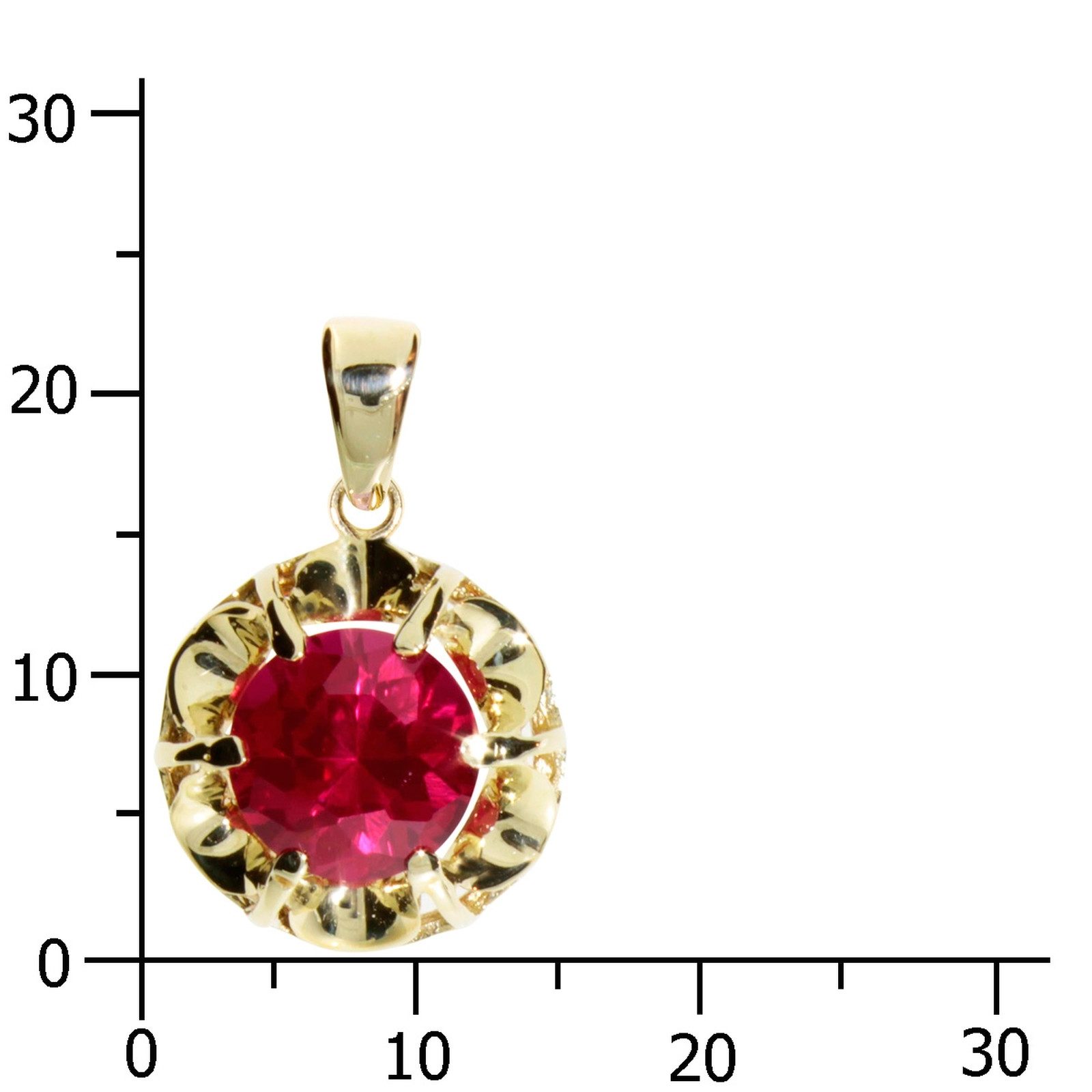 OSTSEE-SCHMUCK Kettenanhänger Ostsee-Schmuck Anhänger Pia 9 mm Anhänger Pia günstig online kaufen