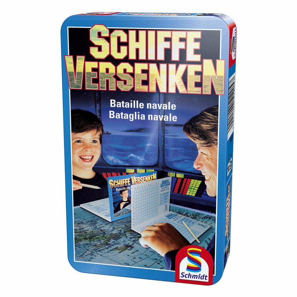 Schmidt Spiele Spiel Schiffe versenken Bring-Mich-Mit-Spiel