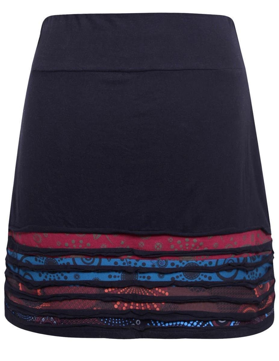 Vishes Sommerrock Kurzer Damen Sommerrock Gestreift zum Überziehen Elfen, H günstig online kaufen