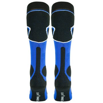 Black Snake Skisocken high protection (2-Paar) gepolsterte Funktionssocken Ski Snowboard Sportsocken