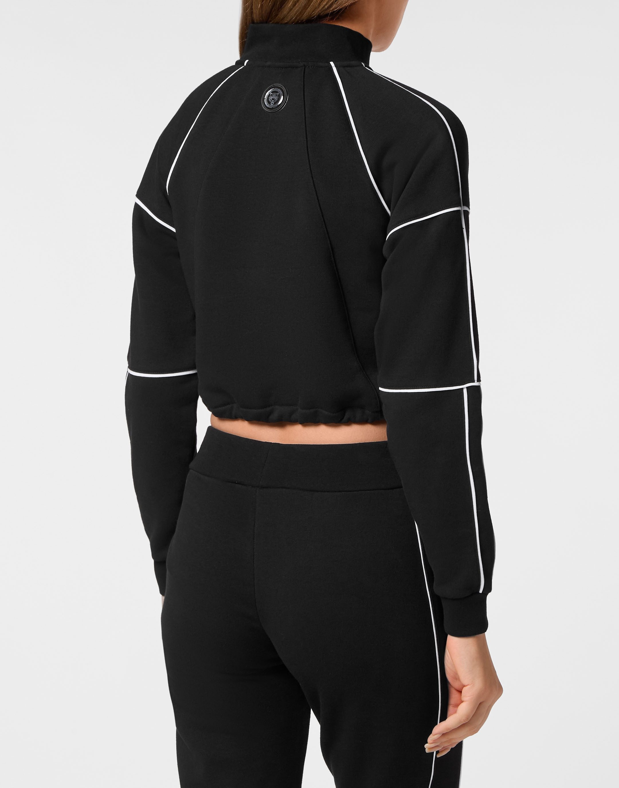 PLEIN SPORT Yoga-Sweatjacke Sweatjacke