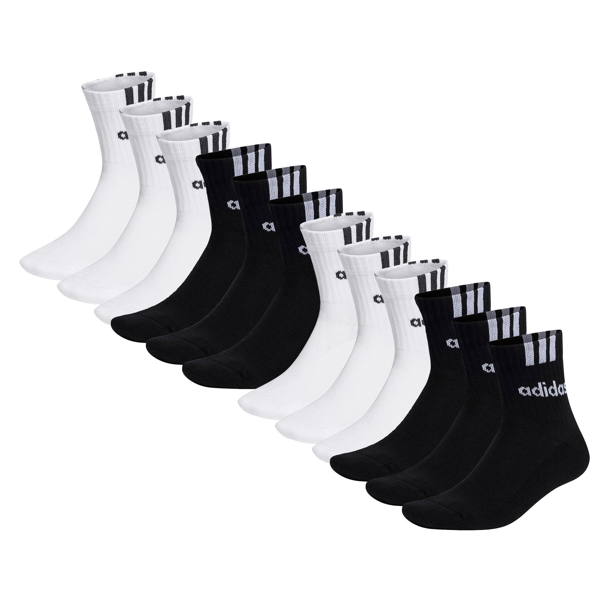 Sportsocken Unisex Socken 12er Pack Baumwolle