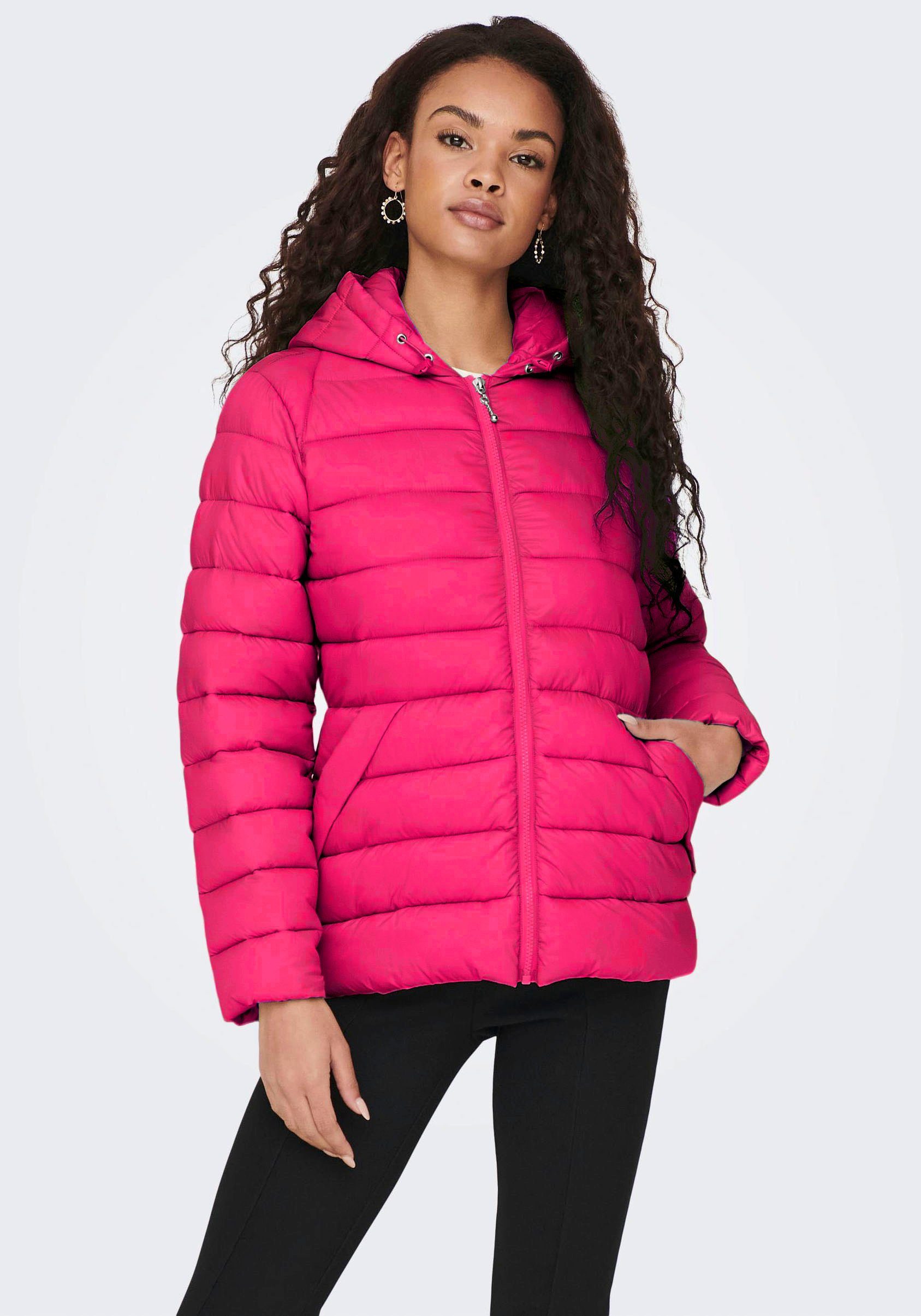 ONLY Steppjacke ONLSKY QUILTED JACKET CC OTW Pink Yarrow