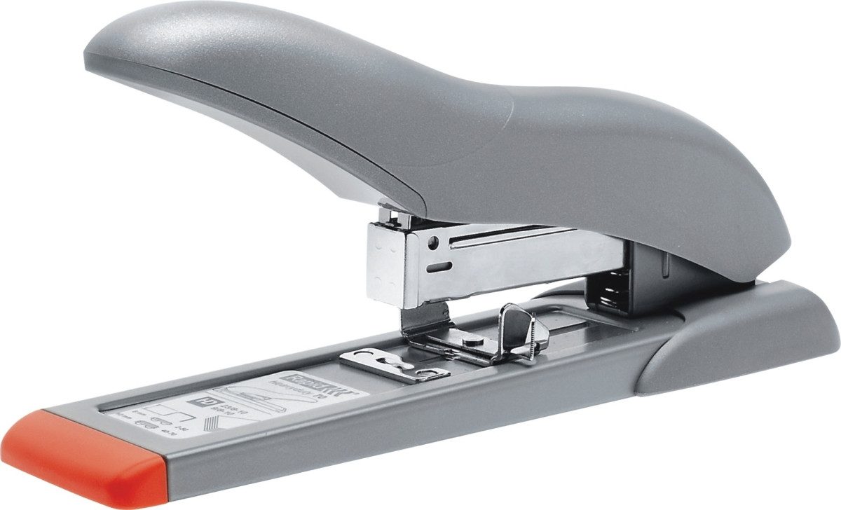 Rapid Heftgerät Blockheftgerät Fashion HD70 silber/orange
