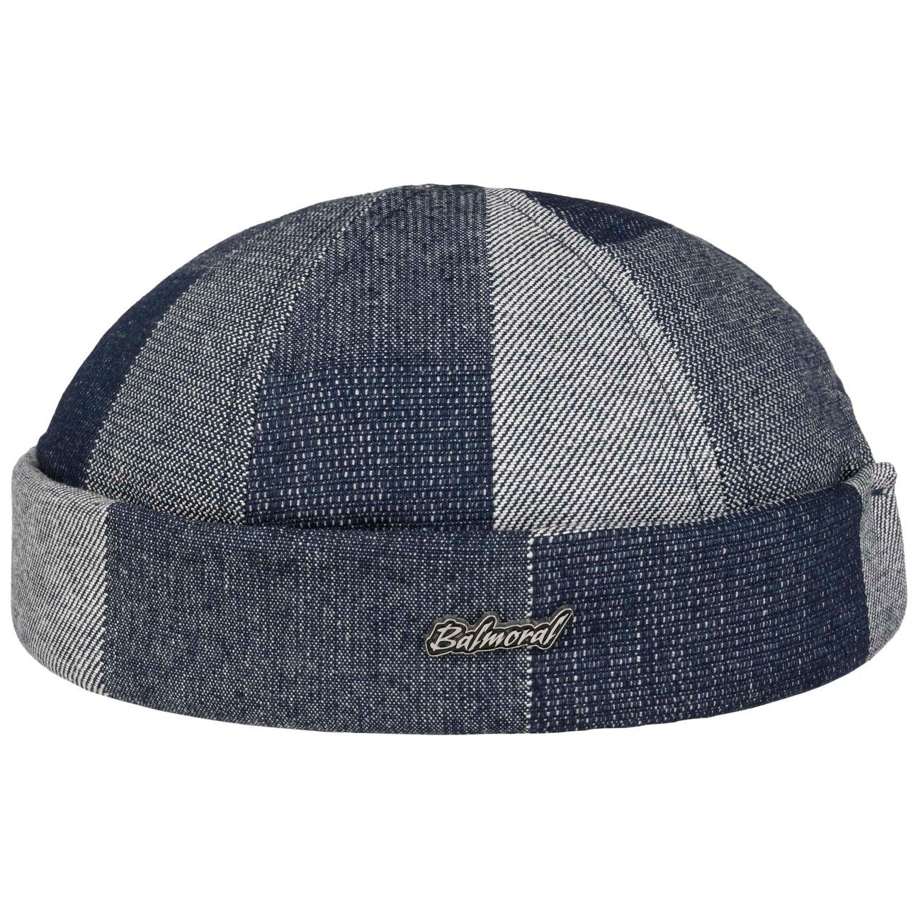 Balmoral Schiebermütze (1-St) Skullcap mit Umschlag, Made in the EU