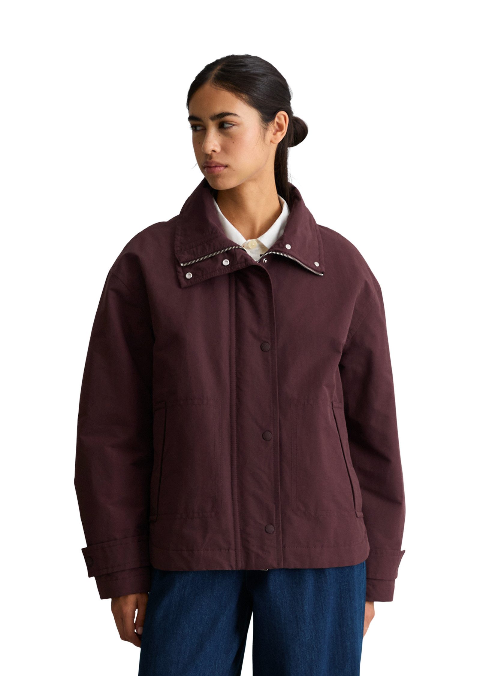 Marc O'Polo DENIM Funktionsmantel aus Cotton-Nylon