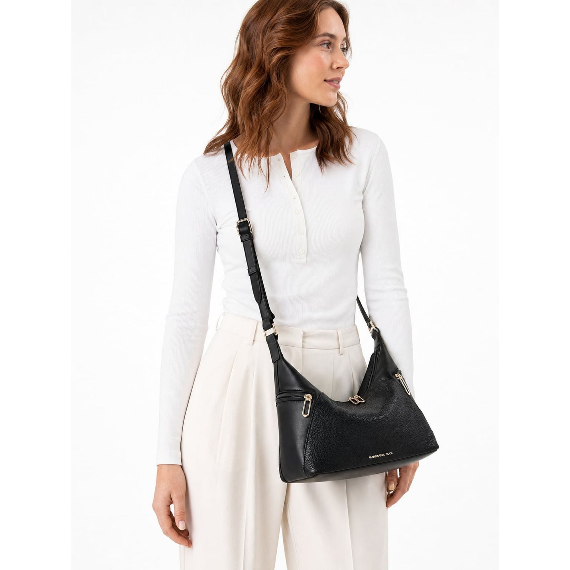 Mandarina Duck Umhängetasche Daisy, Leder