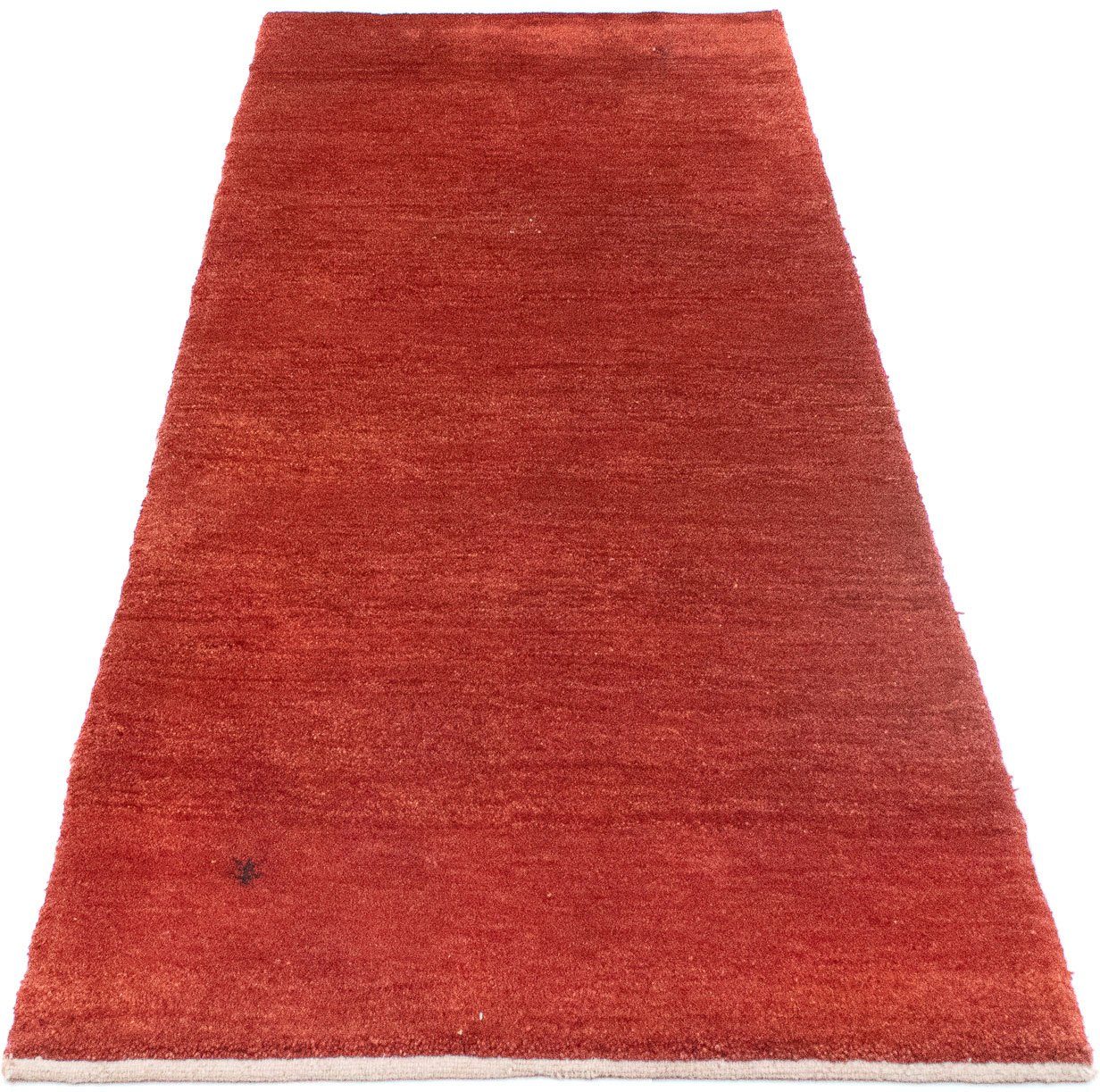 Teppich rot, 18 handgeknüpft morgenland, Gabbeh Höhe: handgeknüpft rechteckig, mm, Wollteppich