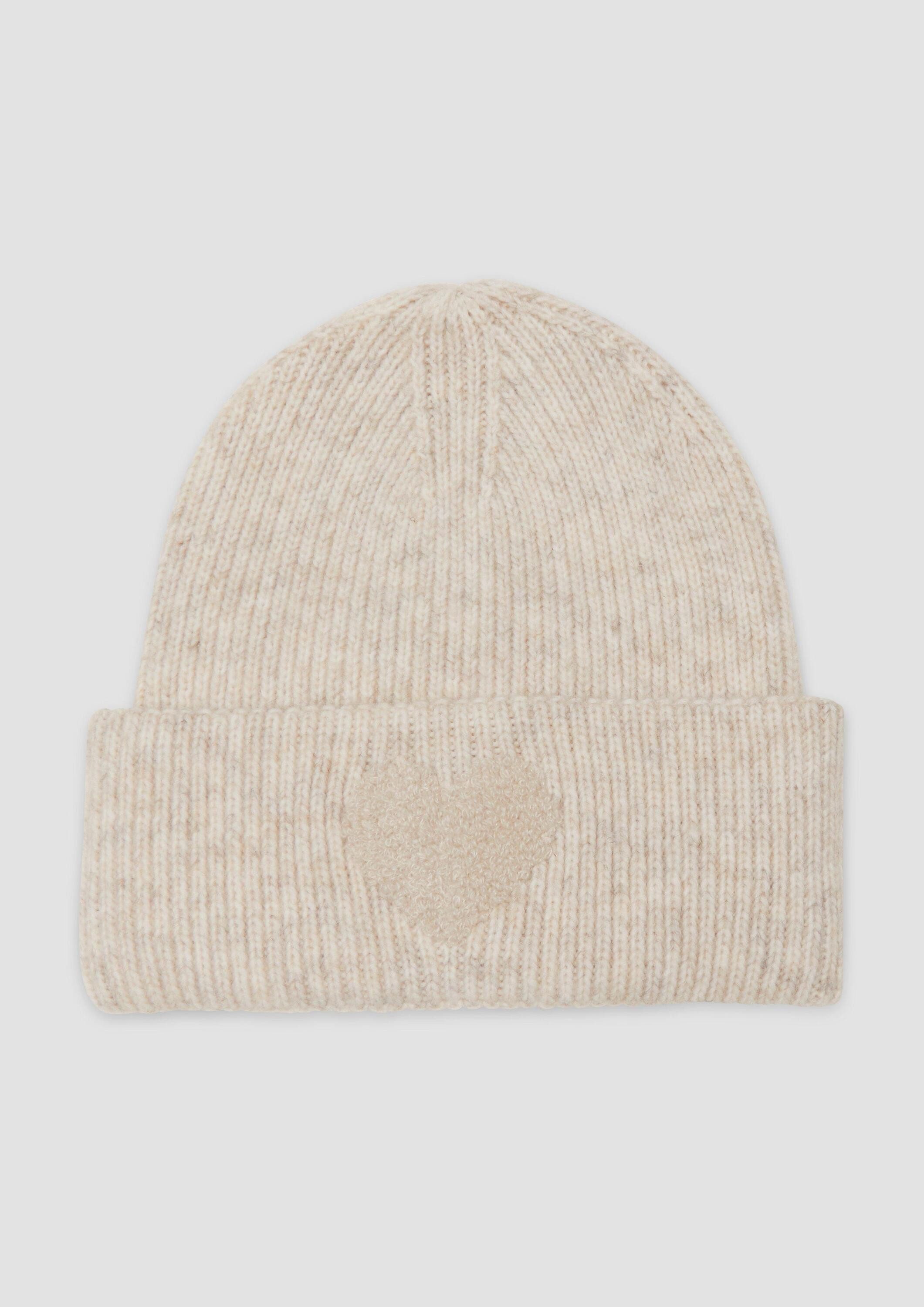 s.Oliver Strickmütze Mütze Strickbeanie aus Wollmix günstig online kaufen