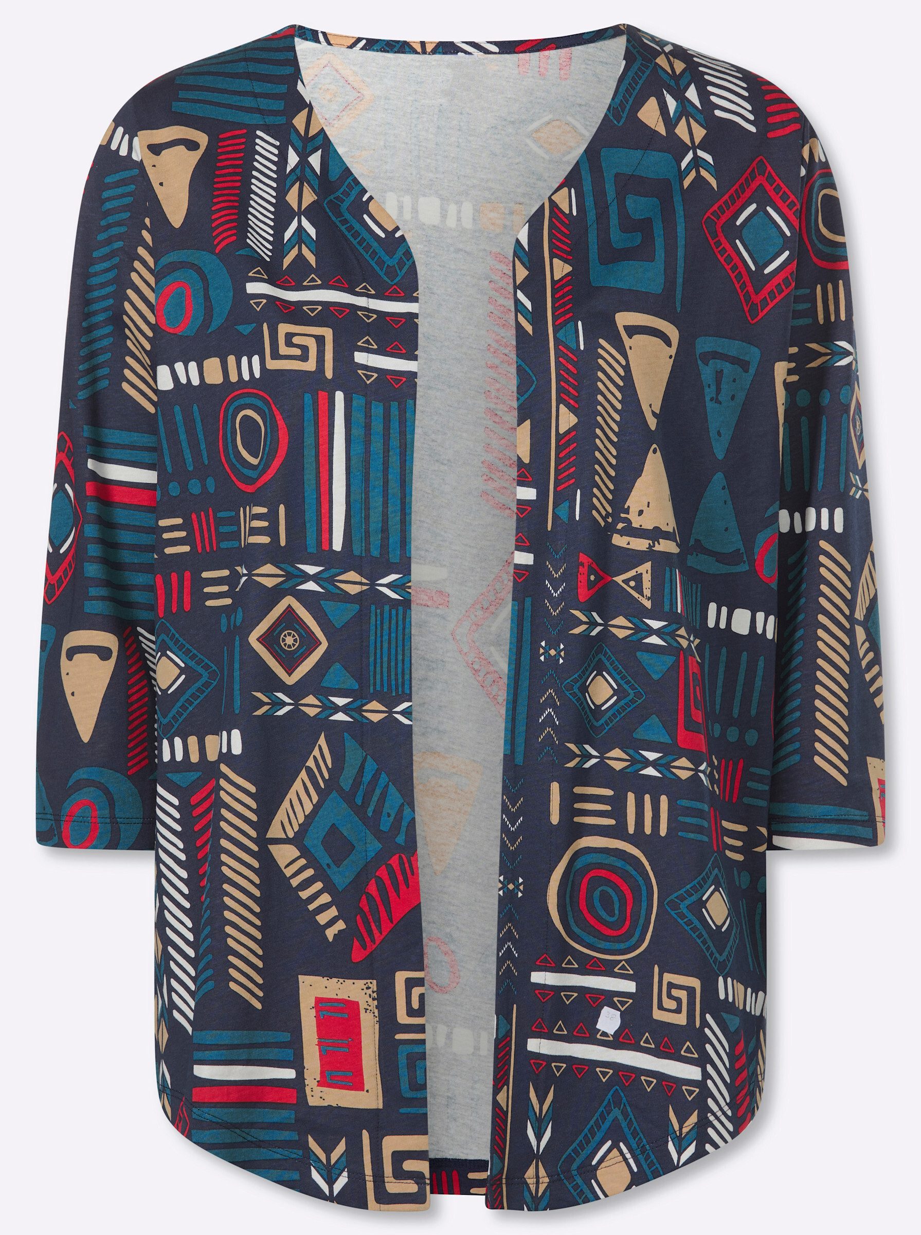 Sieh an! Shirtjacke Shirtjacke 3/4-Arm