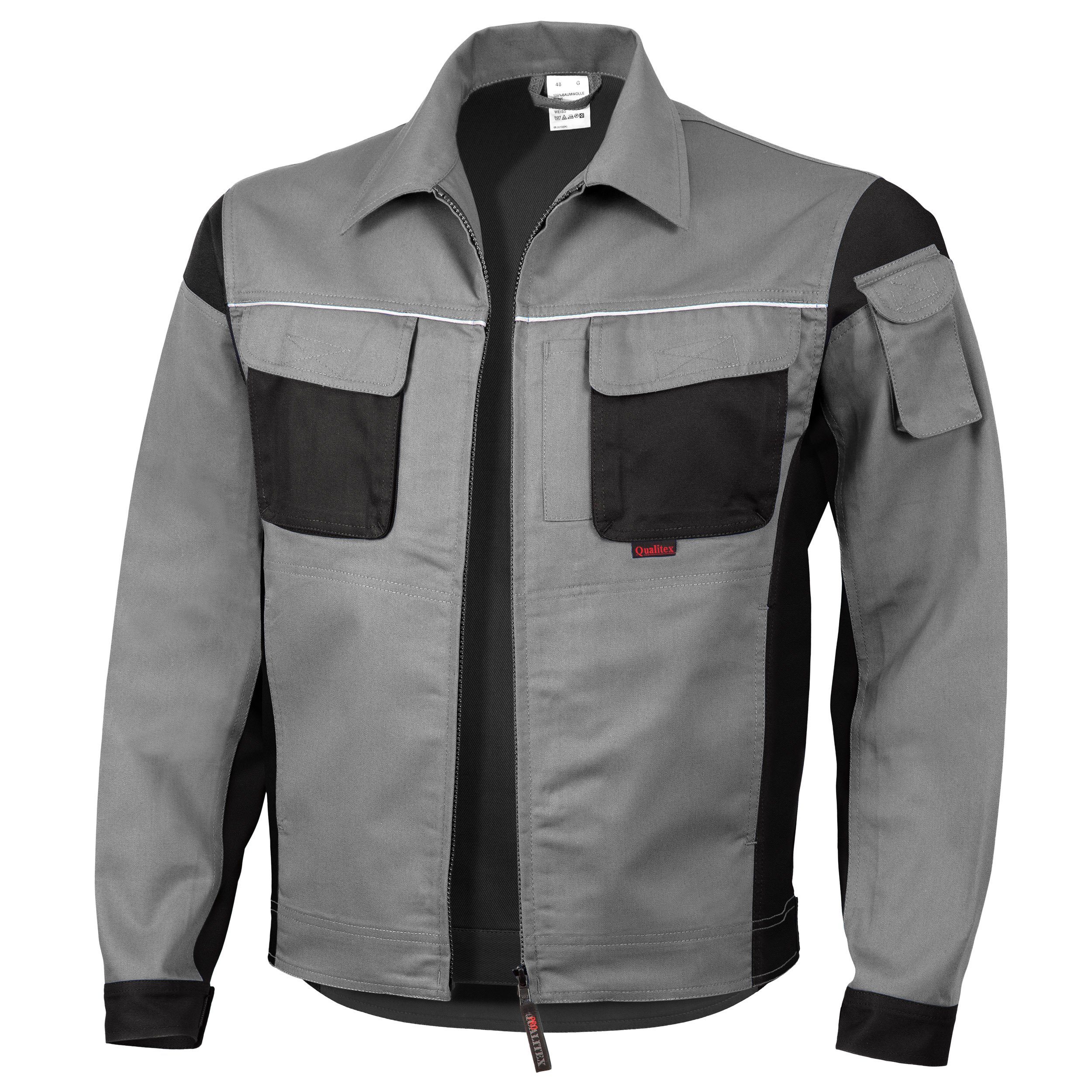 g PRO Arbeitsjacke - QUALITY PROfessionals-Werkstattjacke QUALITEX 245 MG WORKWEAR HIGH Bundjacke