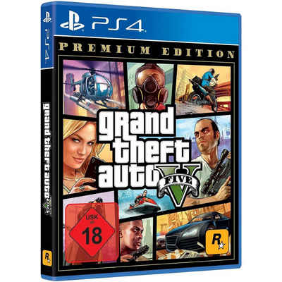 GTA V Premium Edition - PS4 Spiel PlayStation 4, PS5 kompatibel