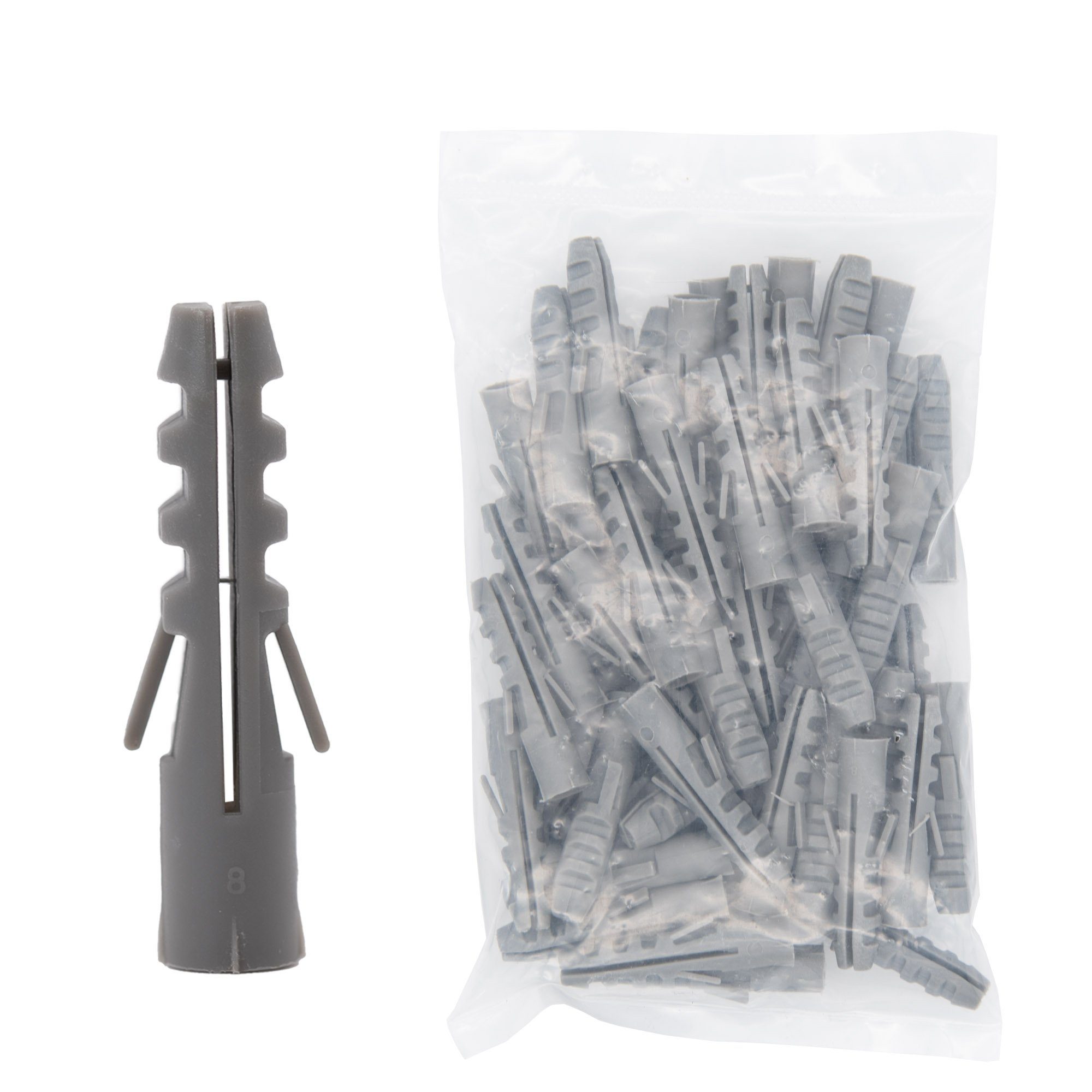 BENSON Dübel-Set Dübel Universaldübel Allzweckdübel 5, 6, 8, 10 mm, Nylondübel, Mehrzweck, Beton, Set