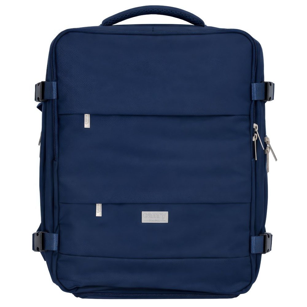 Camry Reiserucksack CR 6880 24 Liter Handgepäck Laptoprucksack, 17 Zoll, Nassfach, Schuhfach, RFID-Schutz und USB-Anschluss