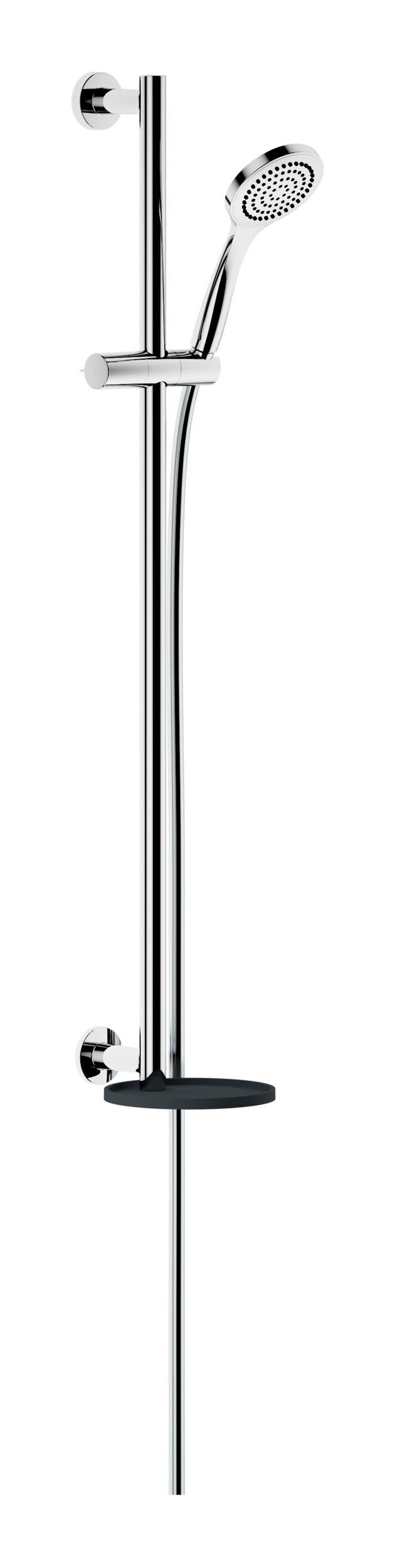 Keuco Brausegarnitur IXMO, Höhe 85.5 cm, 1 Strahlart(en), Brause-Set mit Ablage rund