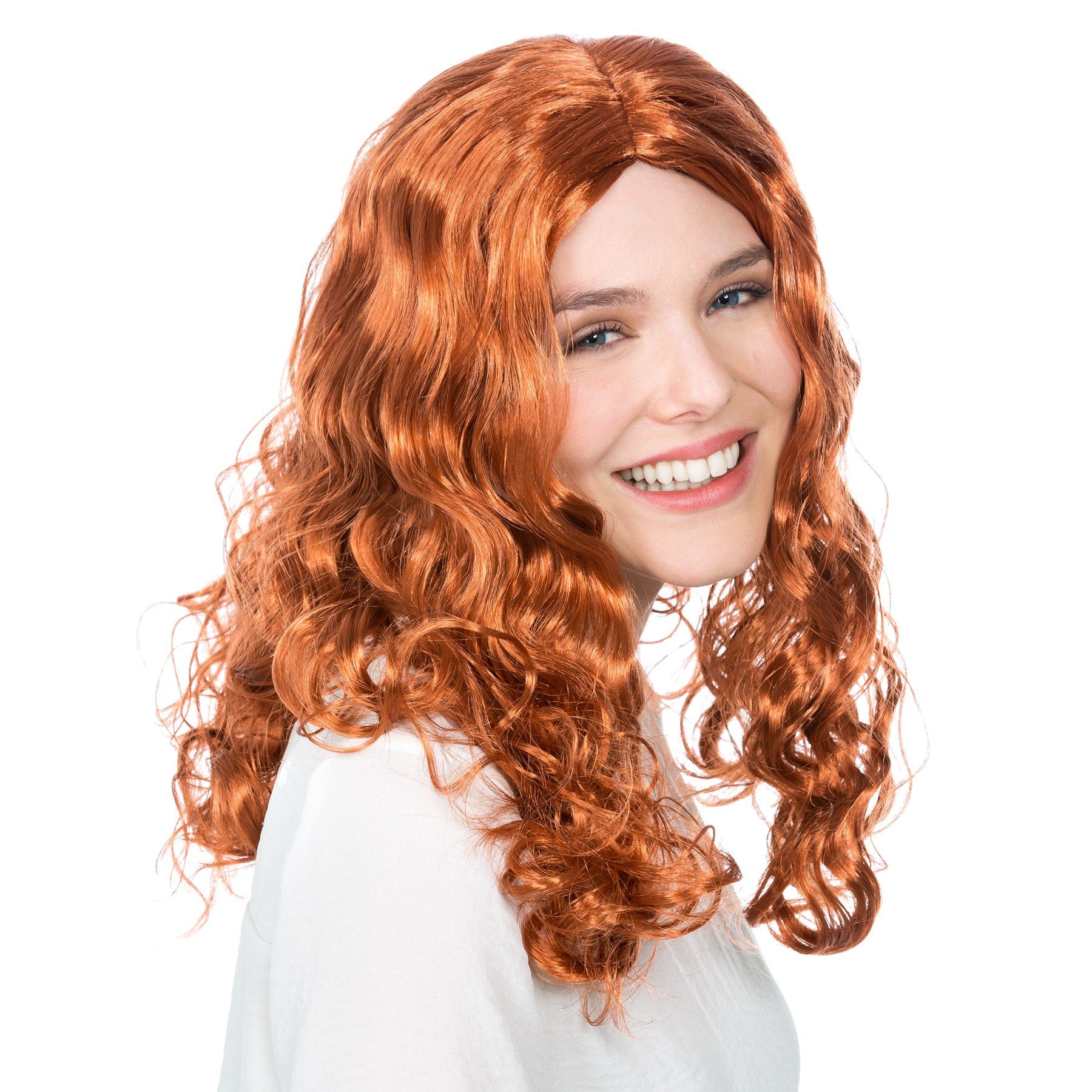 dressforfun Kostüm-Perücke Frauenperücke Angelina