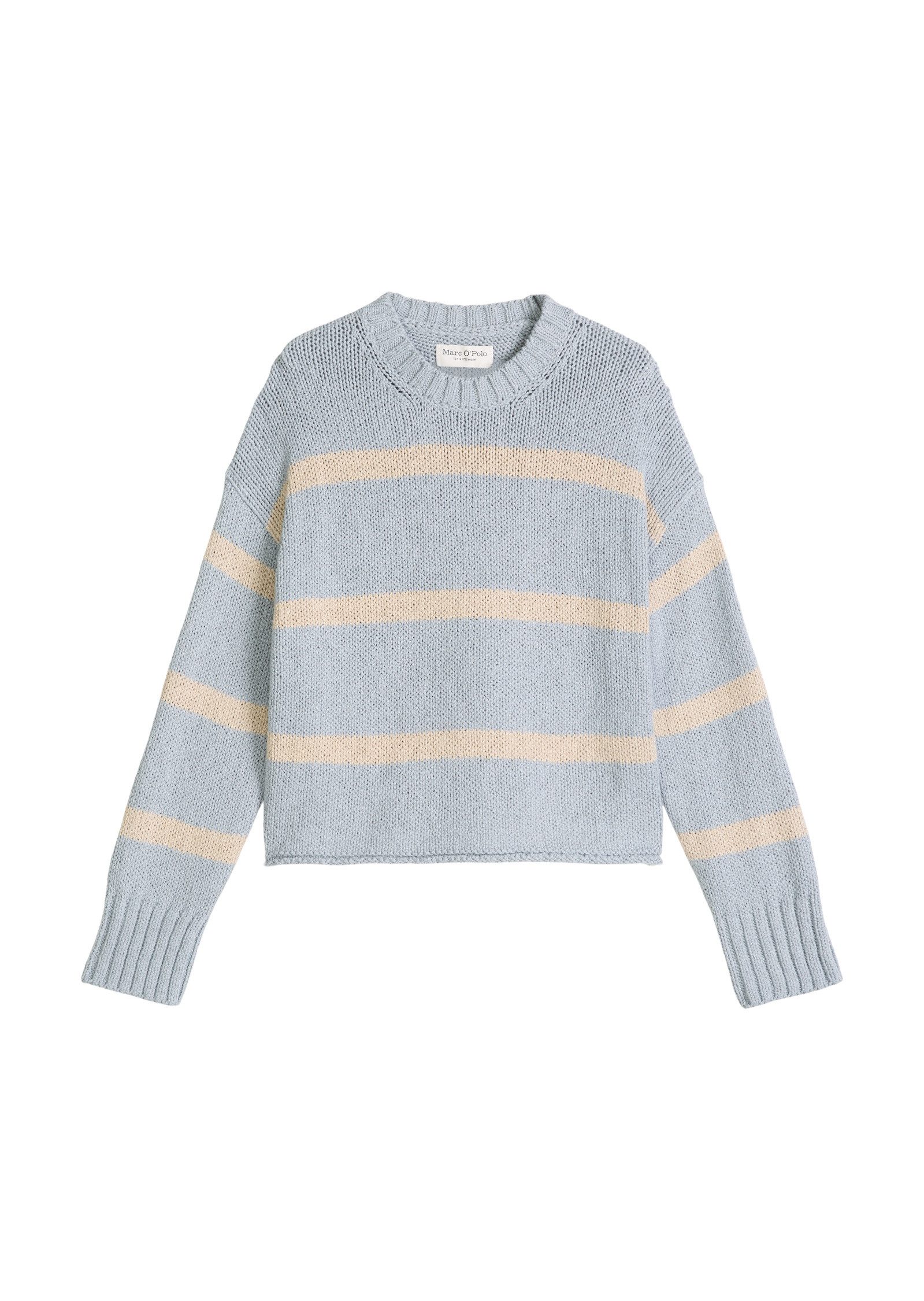 Strickpullover aus hochwertigem Baumwoll-Mix