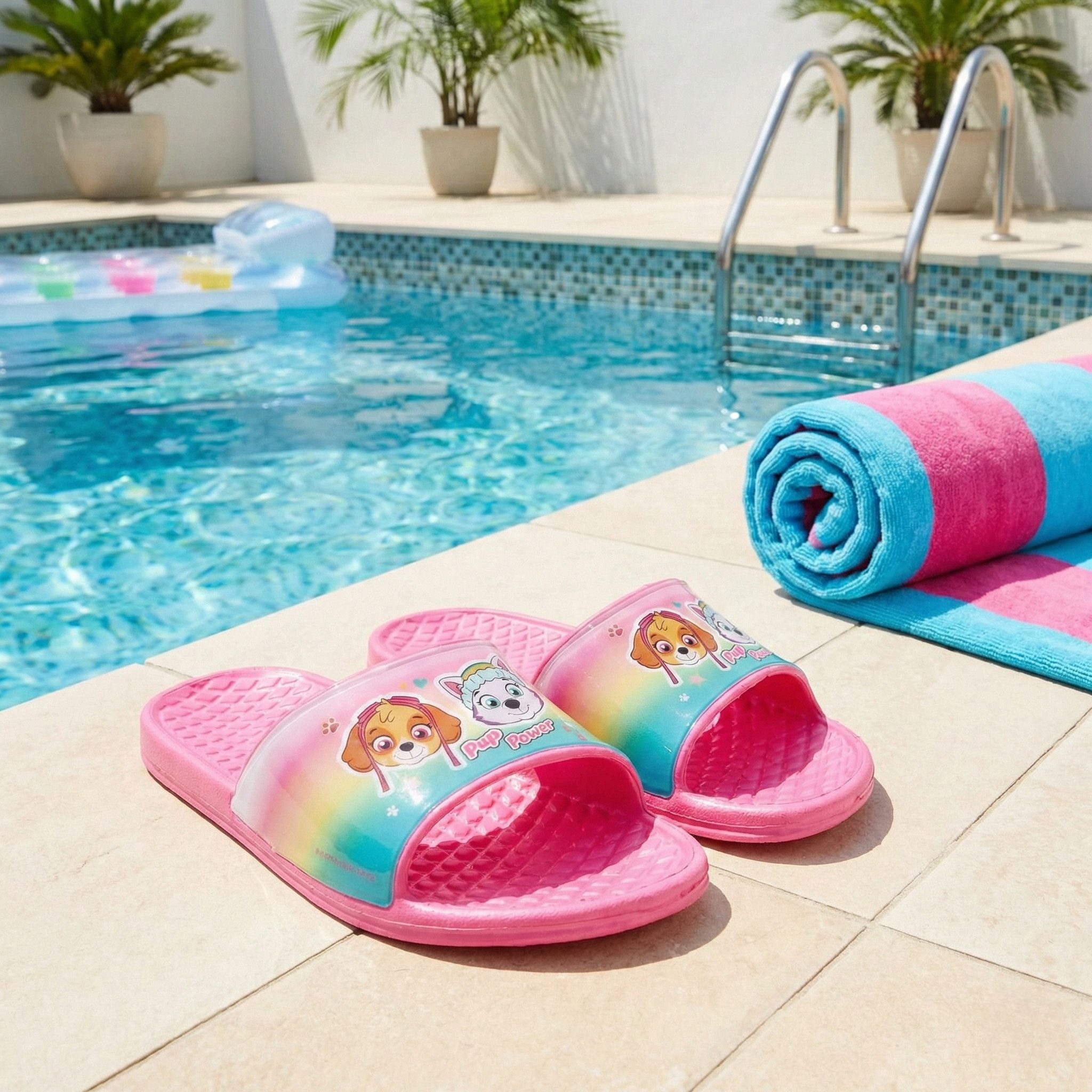 PAW PATROL Paw Patrol Skye und Everest Mädchen Kinder Sandalen Sandale Gr. 25 bis 32