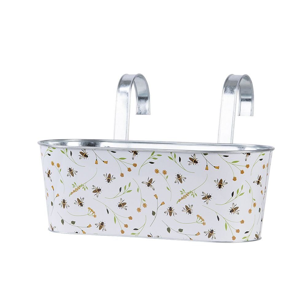 esschert design Balkonkasten, Blumenkasten Bienenmuster für günstig online kaufen