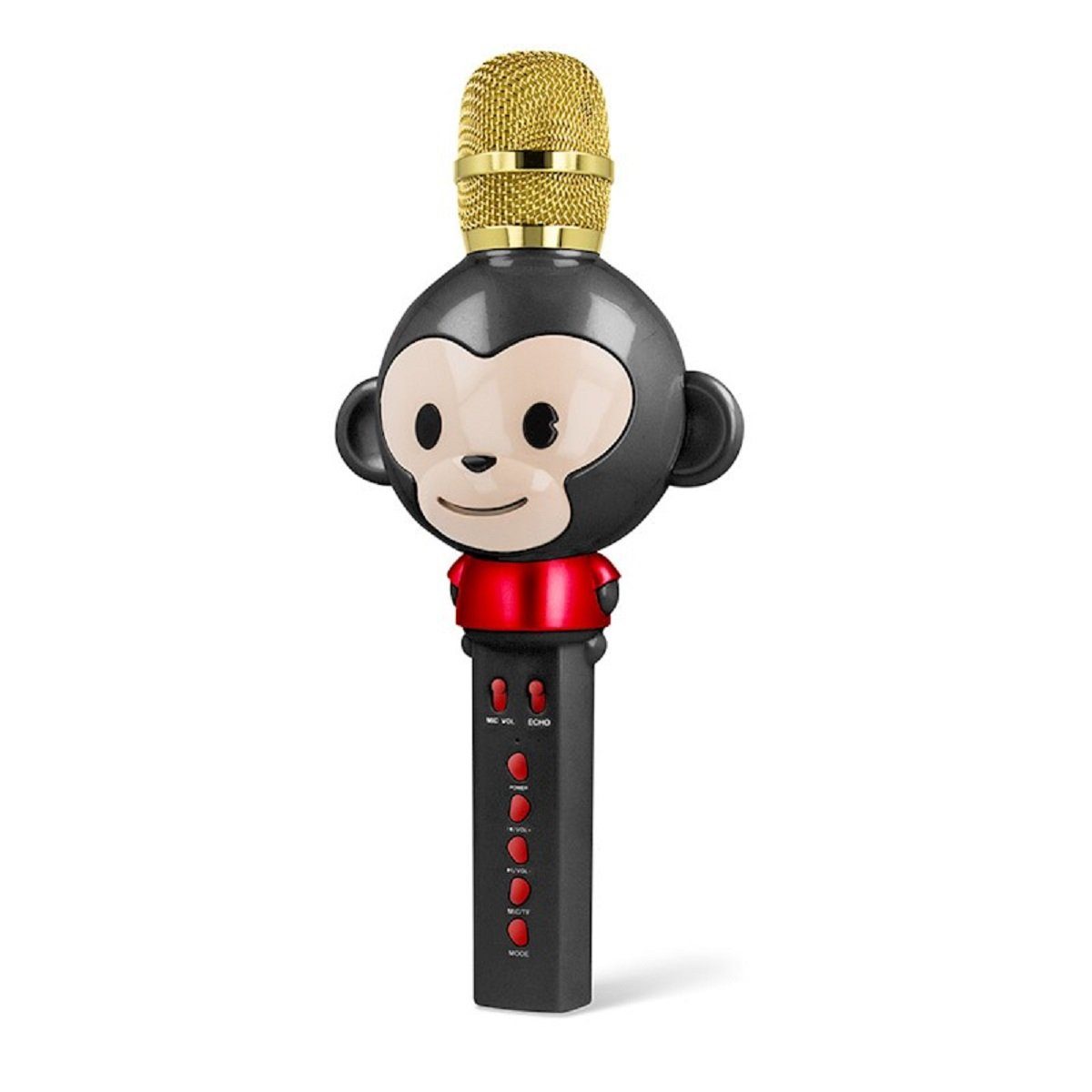MaXlife Mikrofon Maxlife Bluetooth-Mikrofon mit Lautsprecher Animal MX-100 schwarz (1-tlg)