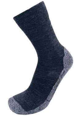 DRASSN Wandersocken Vohenstrauß Herren und Damen (1-Paar) aus Merino Wolle, mit druckfreiem Bündchen und Blasenschutz