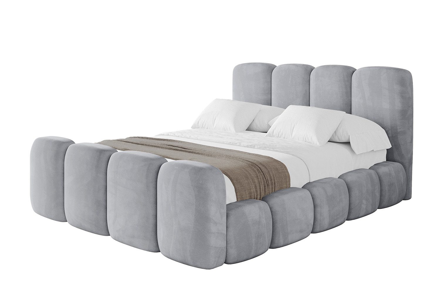 ALTDECOR Polsterbett KALA-Z (Polsterbett mit Bettkasten und Lattenrost, Box günstig online kaufen