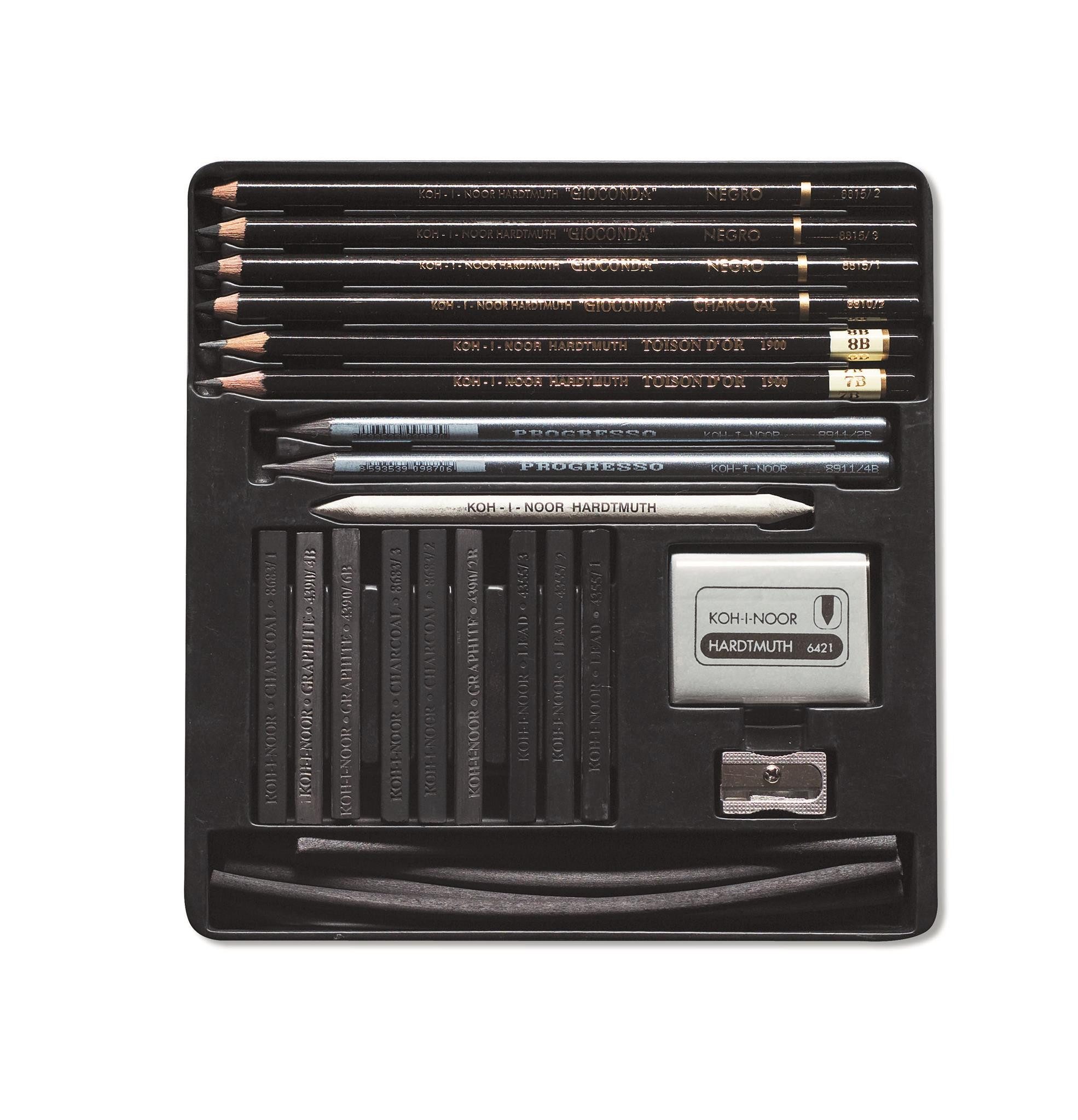 KOH-I-NOOR Buntstift KOH Künstler - Set 23 teilig Gioconda Art Metalletui