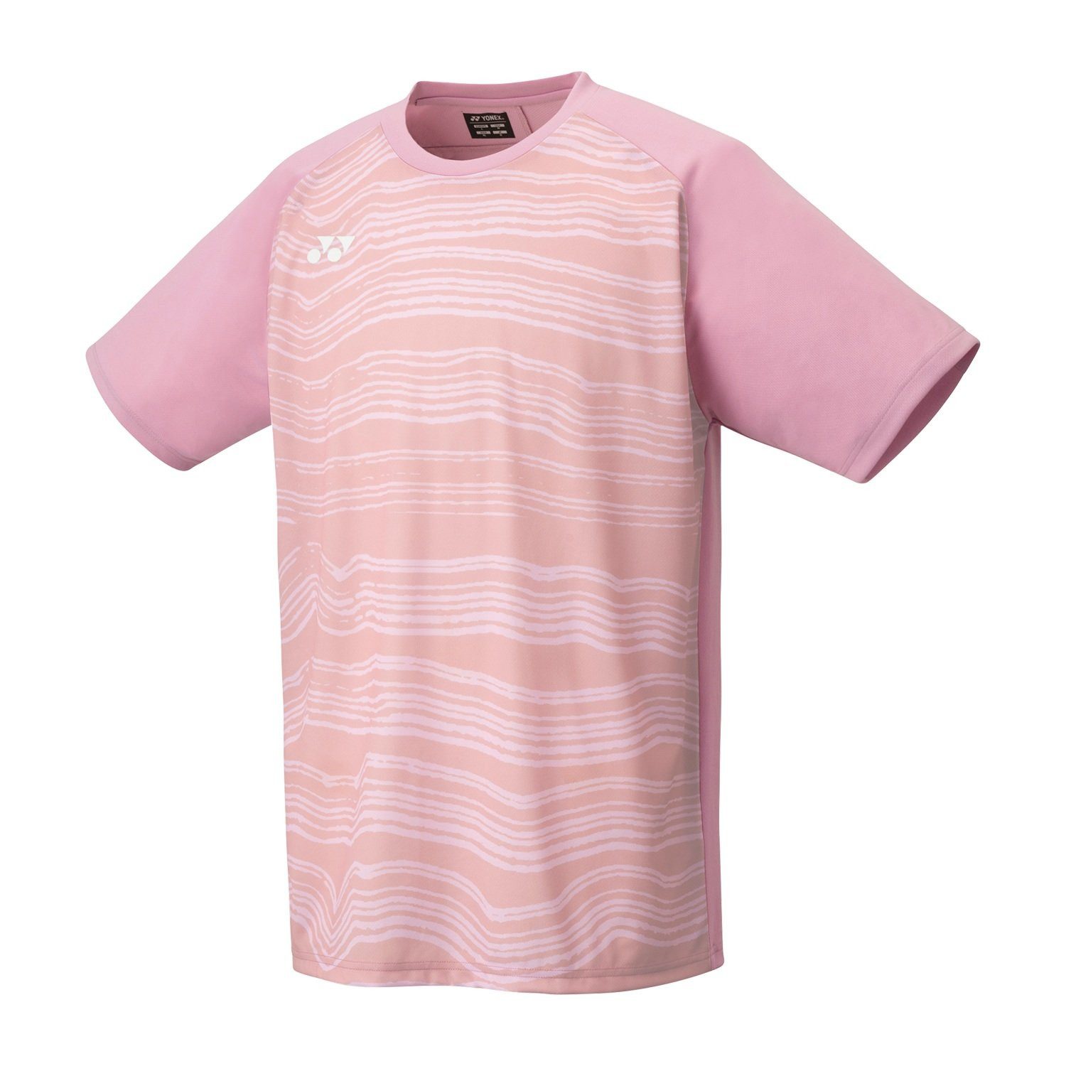 Yonex T-Shirt Crew Neck Club Team YM0050 (100% Polyester) 2025 smoke pink Herren