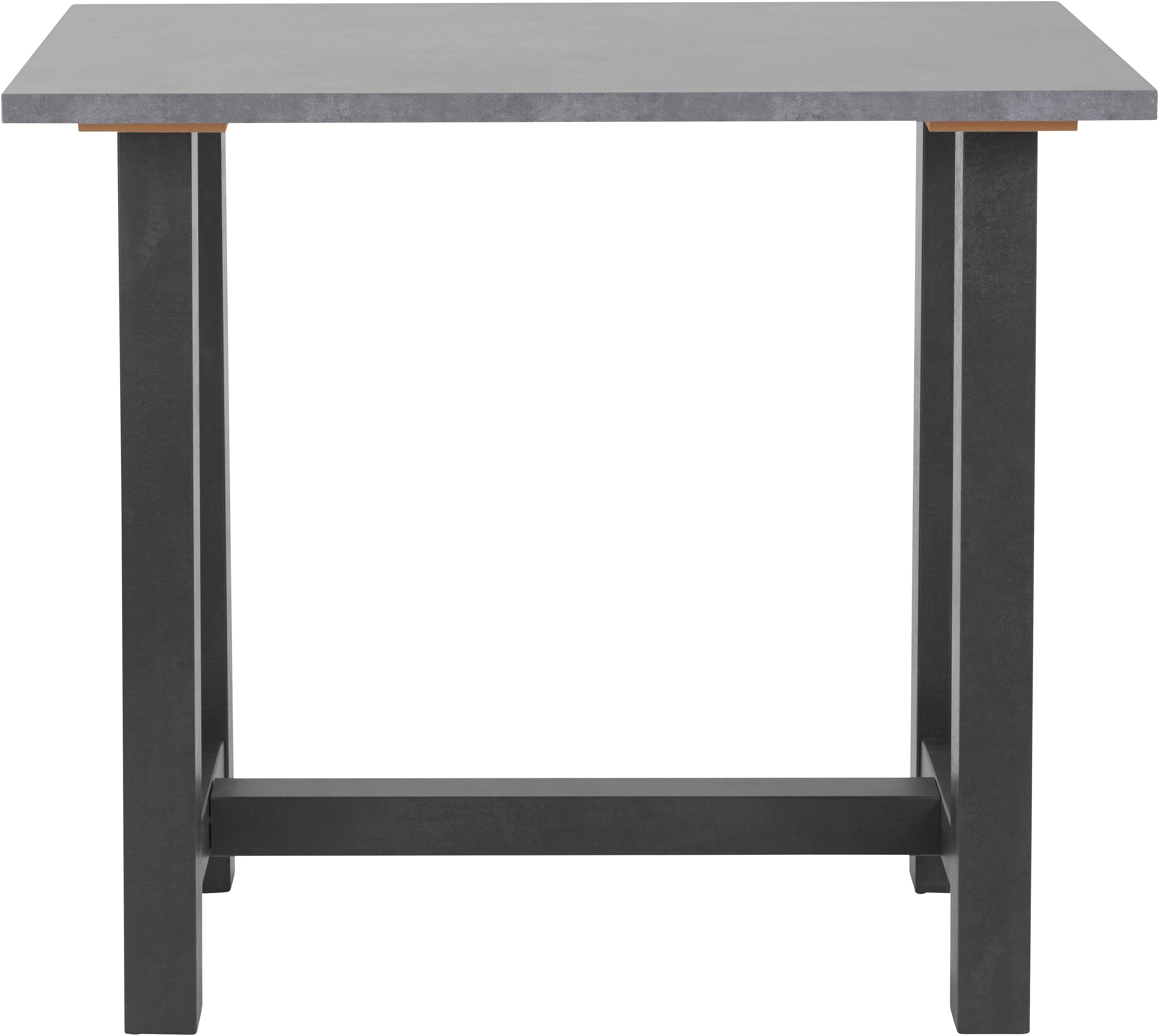 Mäusbacher Bartisch, Gestell in U-Form (Breite günstig online kaufen