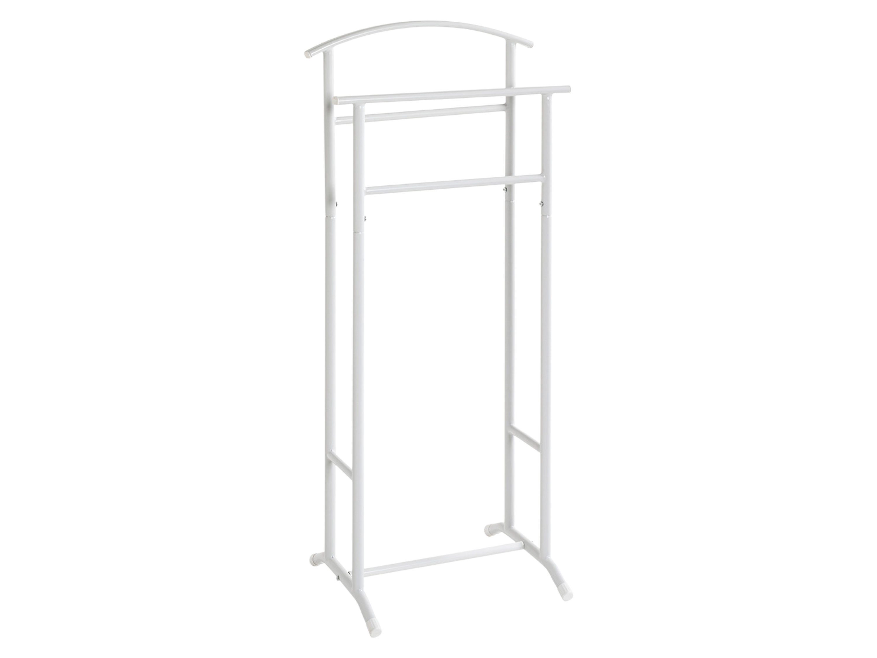 HAKU Herrendiener, (1 St), weiß Stummer Diener Stahlrohr 48x107cm