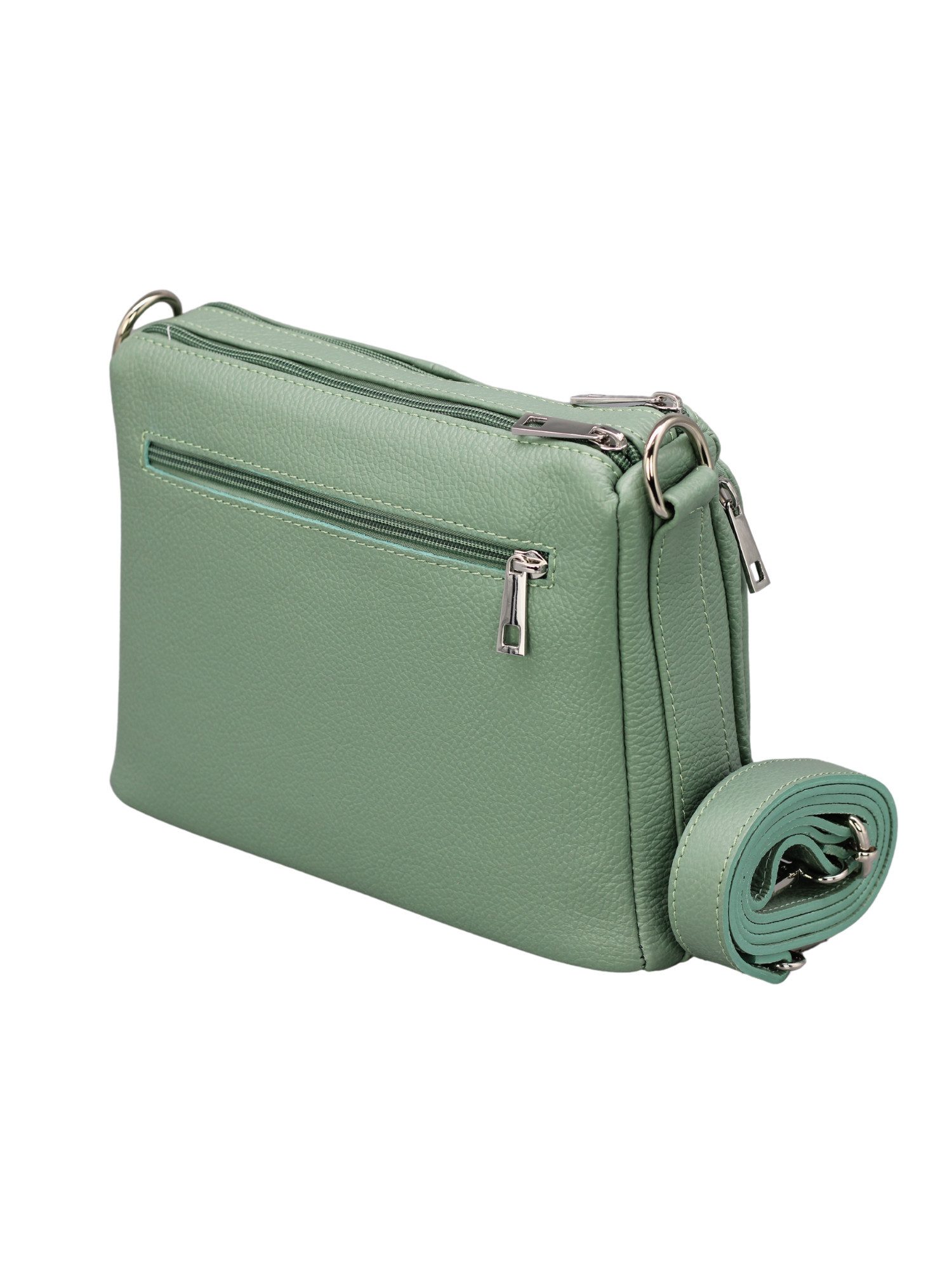 Adel Bags Schultertasche BECKY Umhängetasche für Damen, Schultertasche aus Echtleder (Einzelstück, verstellbarer Lederriemen), Handarbeit aus Italien