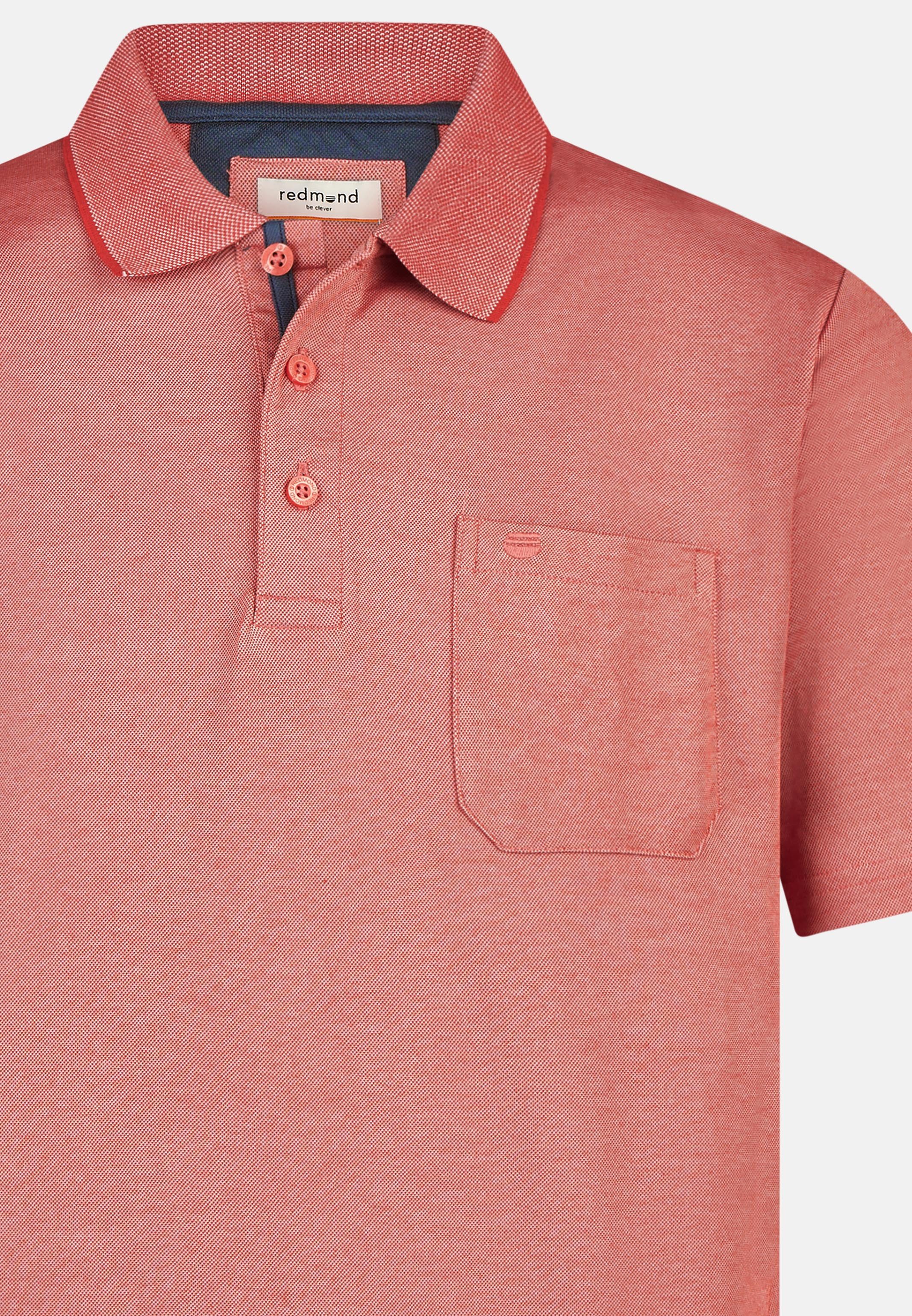 Redmond Poloshirt Basic (1-tlg) Poloshirt - Baumwolle - Atmungsaktiv