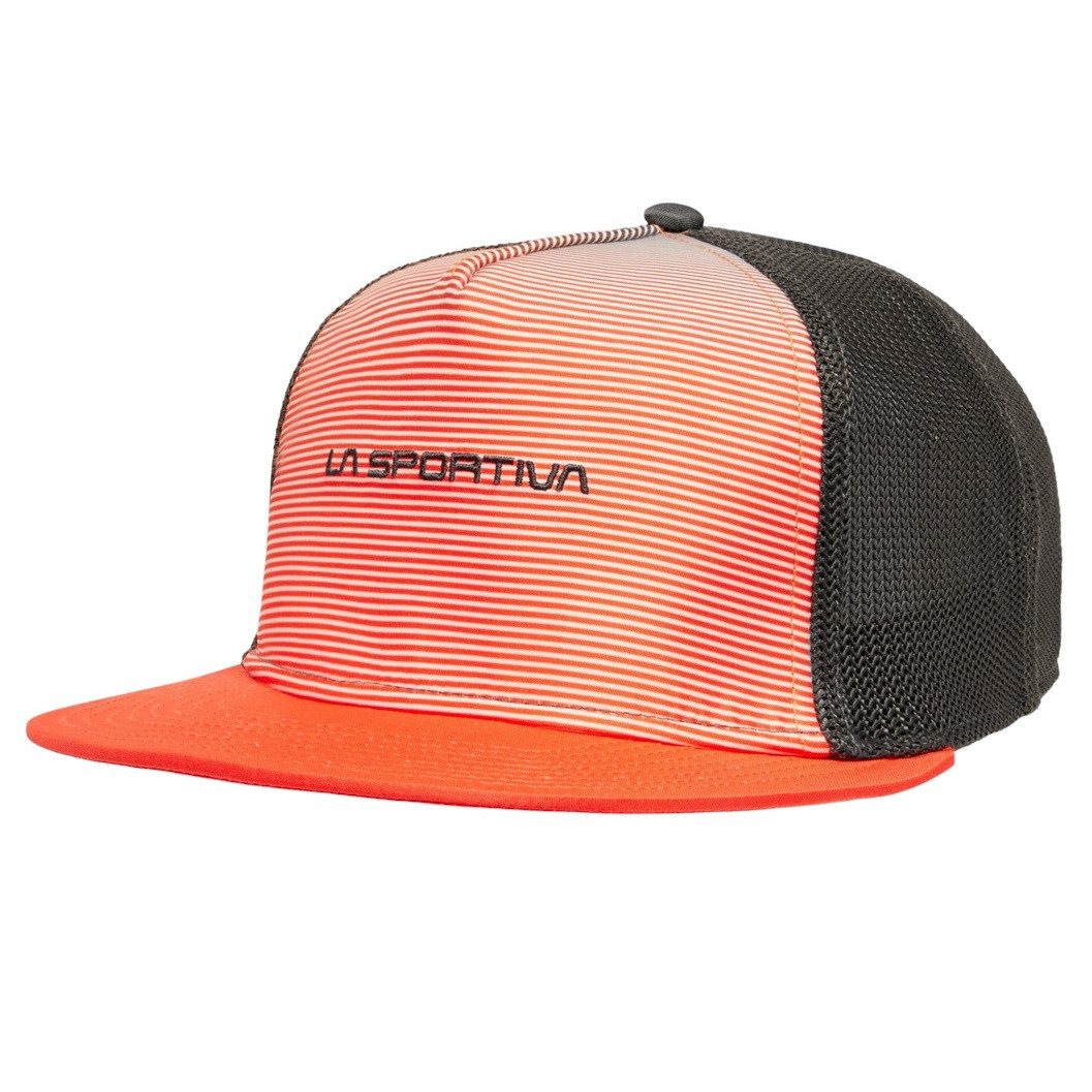 La Sportiva Baseball Cap Fade Trucker rot/carbongrau