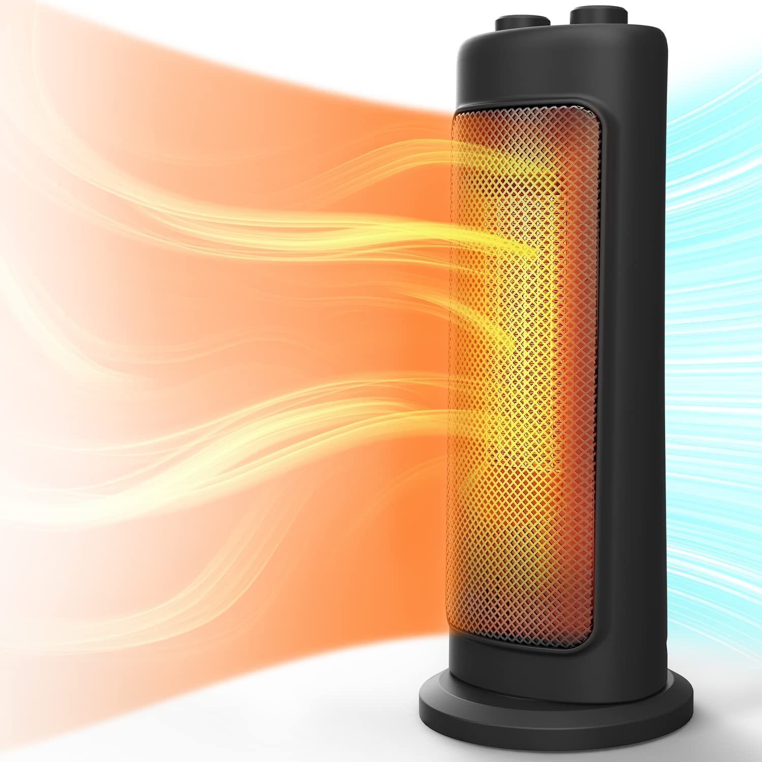 Diyarts Heizlüfter, Keramik-Turmheizung verstellbares Thermostat Überhitzun günstig online kaufen