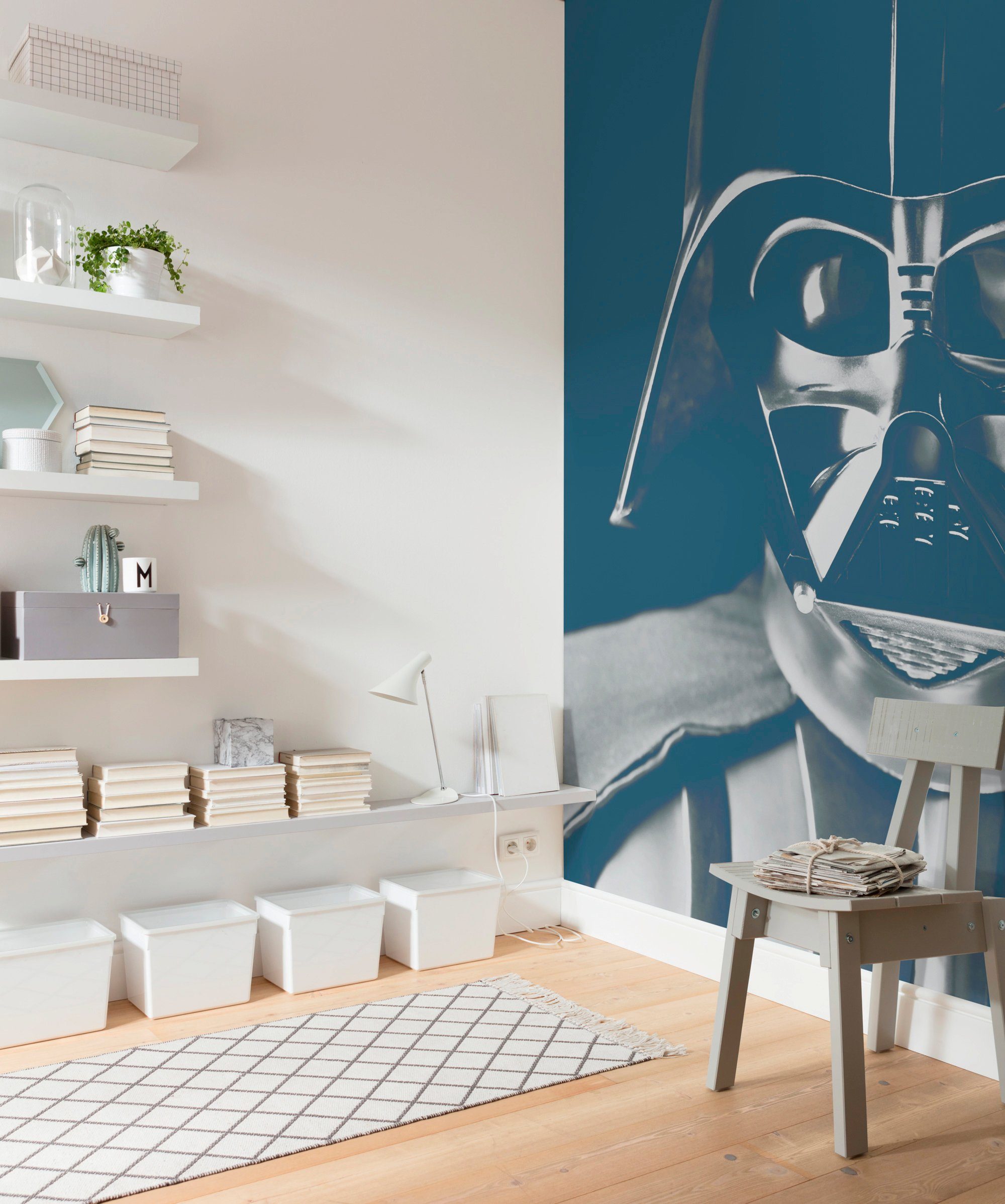 Komar Fototapete »Star Wars Classic Icons Vader«, glatt, futuristisch, mehrfarbig, Weltall, (Packung)-HomeTrends