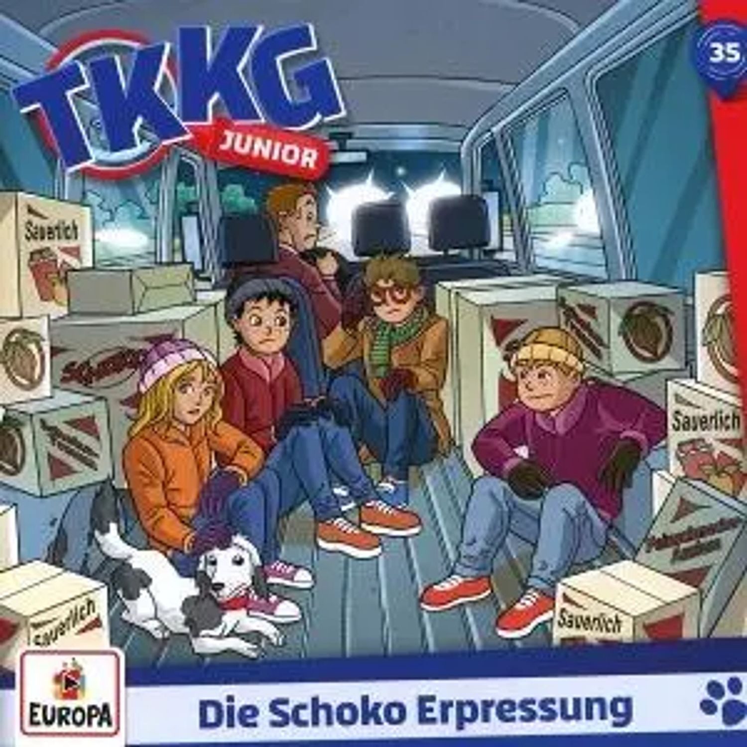 United Soft Media Hörspiel TKKG Junior 35: Die Schoko Erpressung