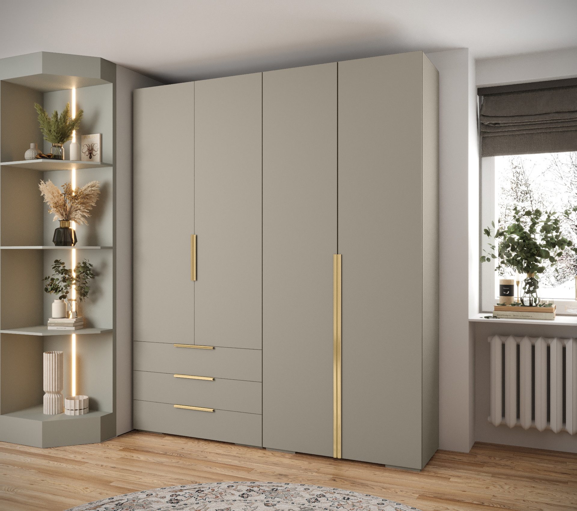 ABIKS MÖBEL Kompaktgarderobe INOVA 1 SATZ günstig online kaufen