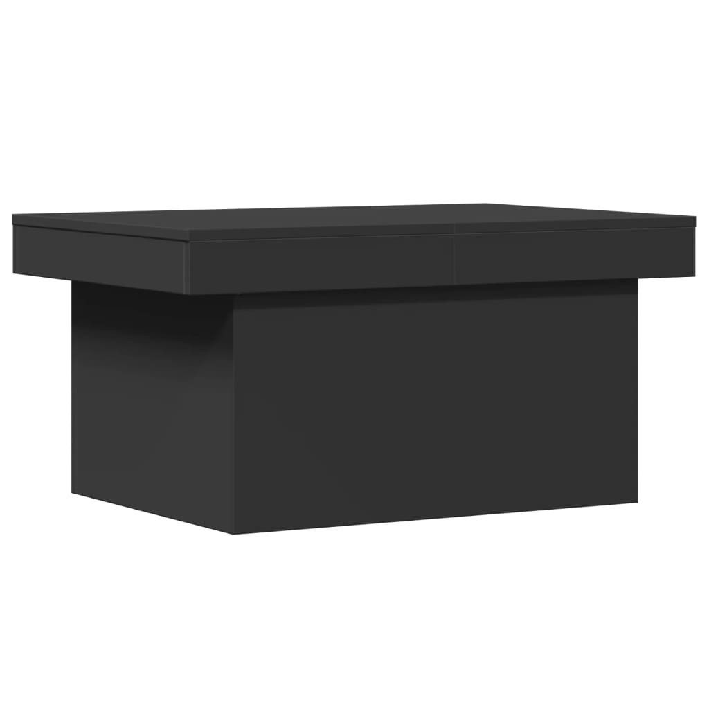 vidaXL Couchtisch Couchtisch Schwarz 80x55x40 cm günstig online kaufen