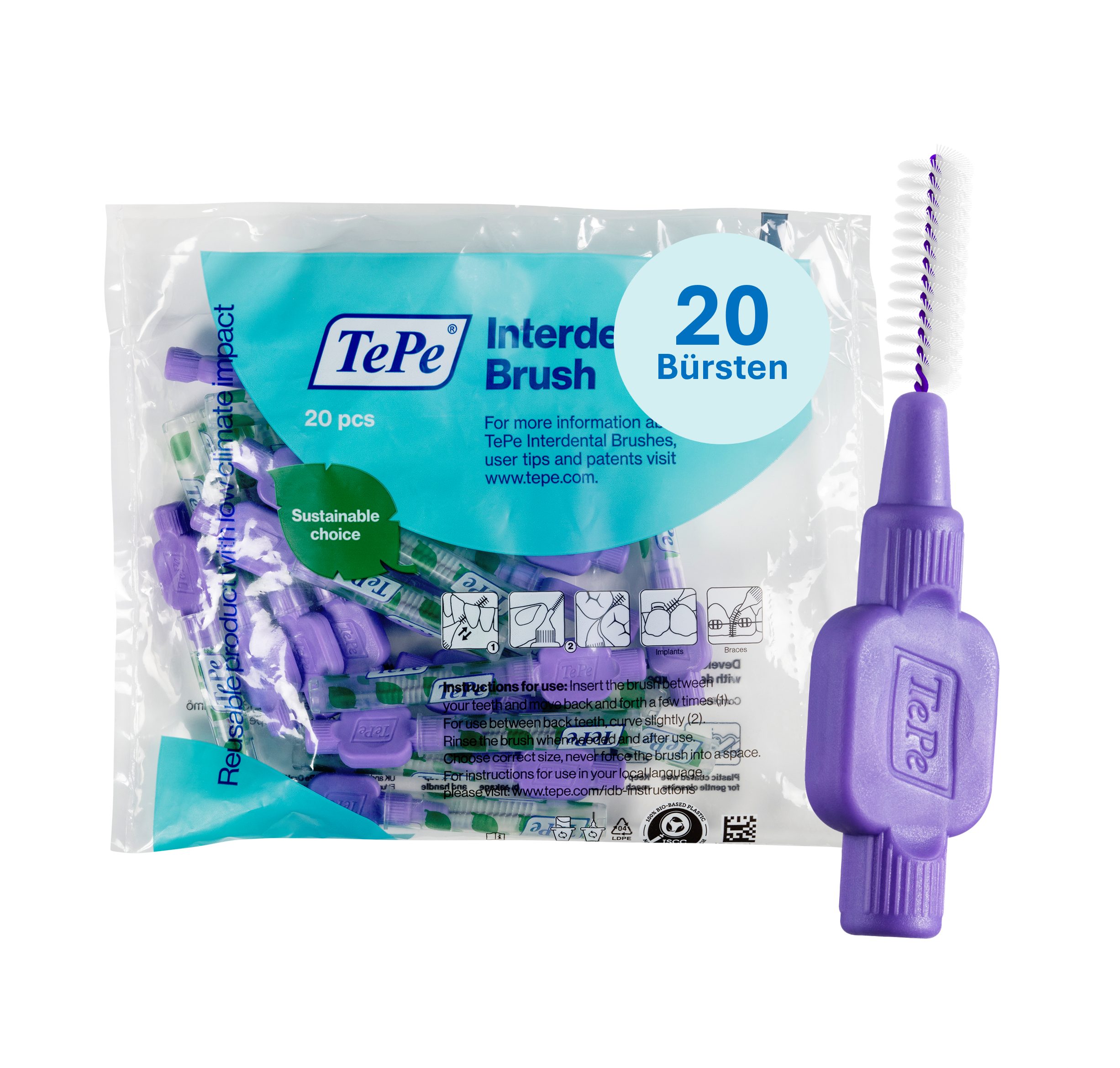 Interdentalbürsten Original Zahnreinigungsstäbchen aus Schweden