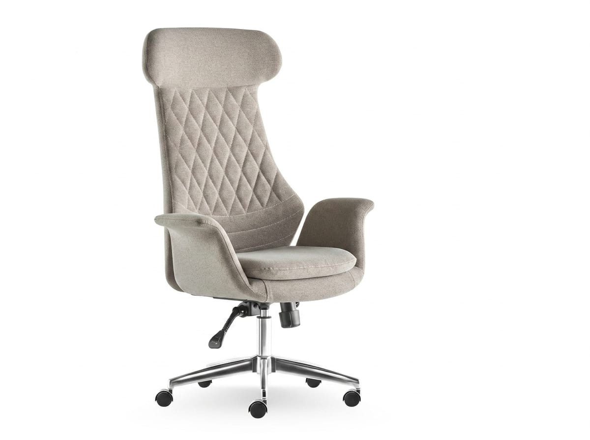 Xlmoebel Chefsessel Executive Bürostuhl Moderner Stil Designer Beige Büromöbel Elegant