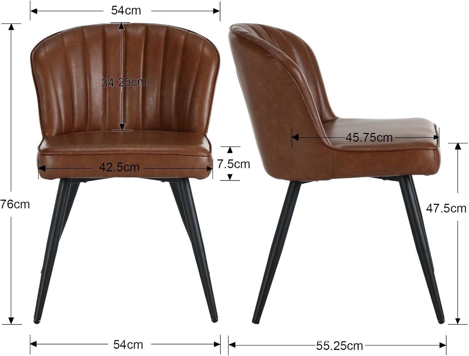 WAHSON OFFICE CHAIRS Esszimmerstuhl 2er Set, günstig online kaufen