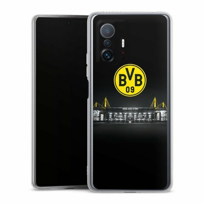 DeinDesign Handyhülle BVB Stadion Borussia Dortmund BVB Stadion Xiaomi 11T 5G Silikon Hülle Bumper Case Handy Schutzhülle