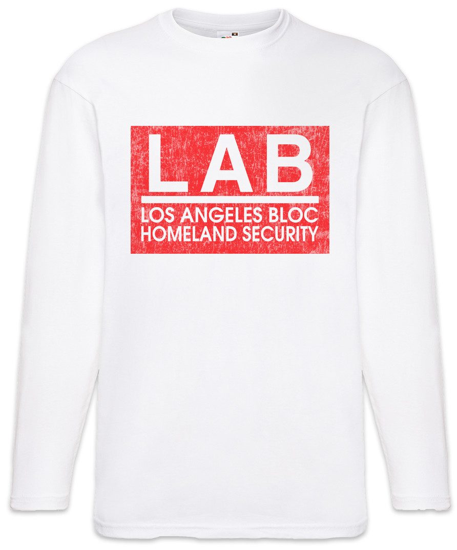 Langarmshirt Lab Logo Langarm T-Shirt Red Hats The Los Angeles Bloc Colony Homeland