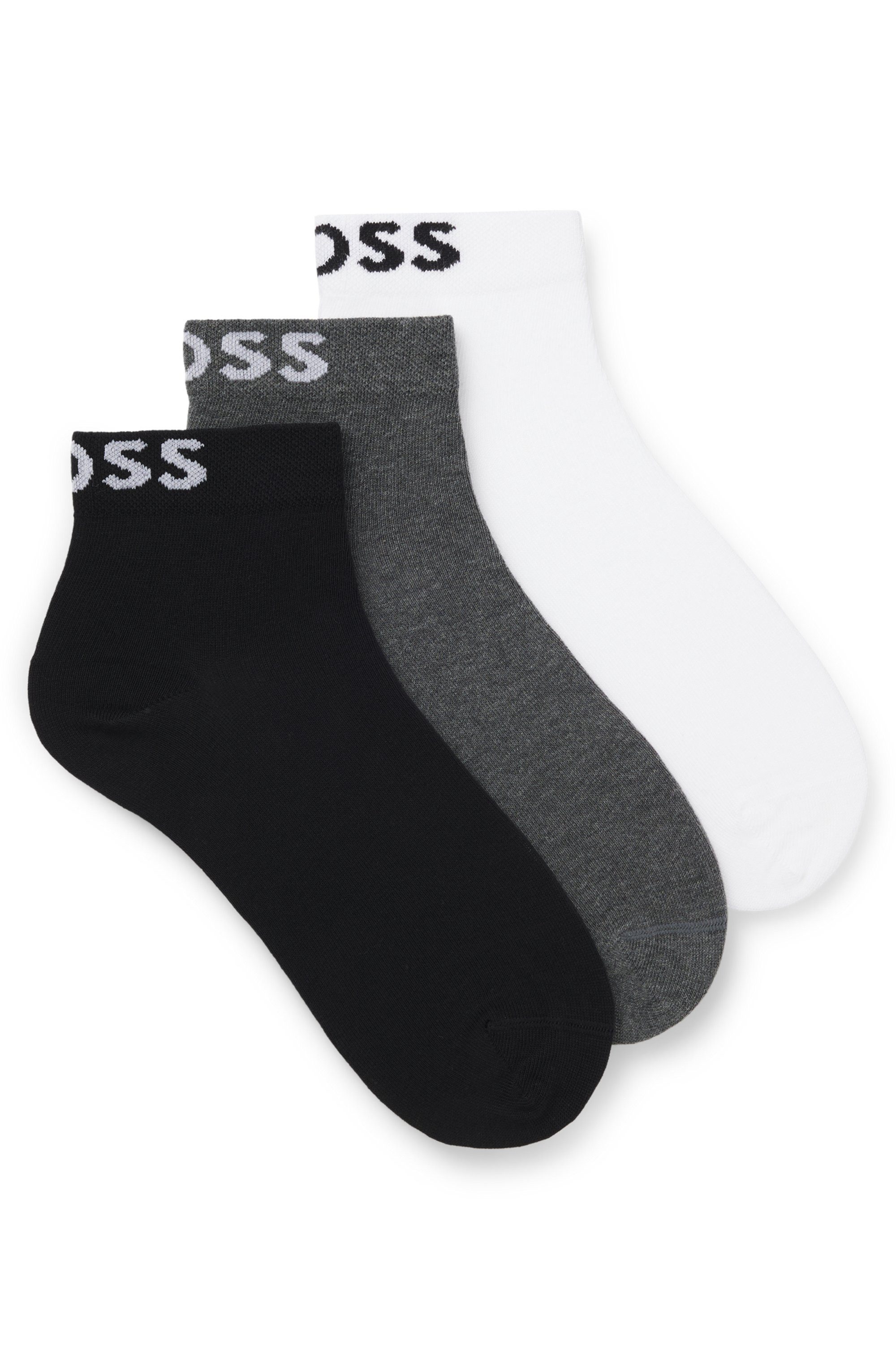 BOSS Kurzsocken 3P SH Logo CC SP W (3-Paar)
